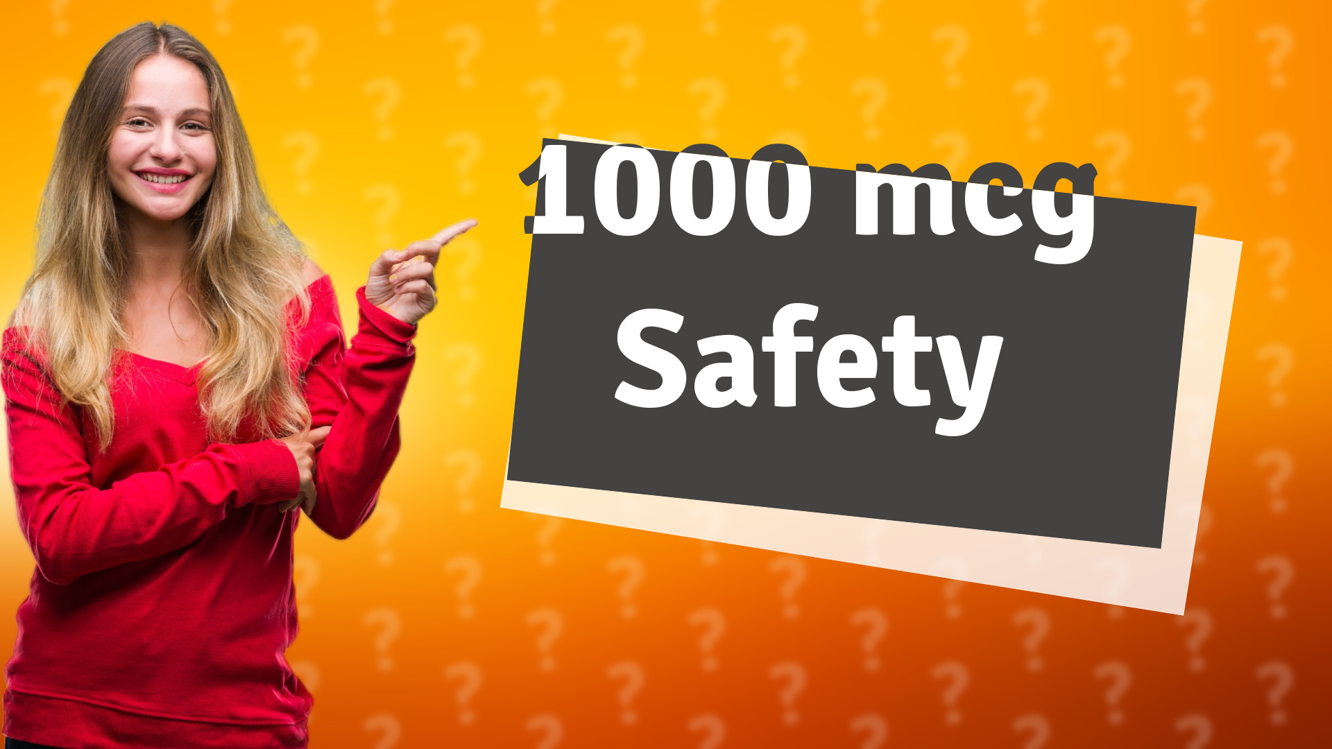 1000 mcg Safety