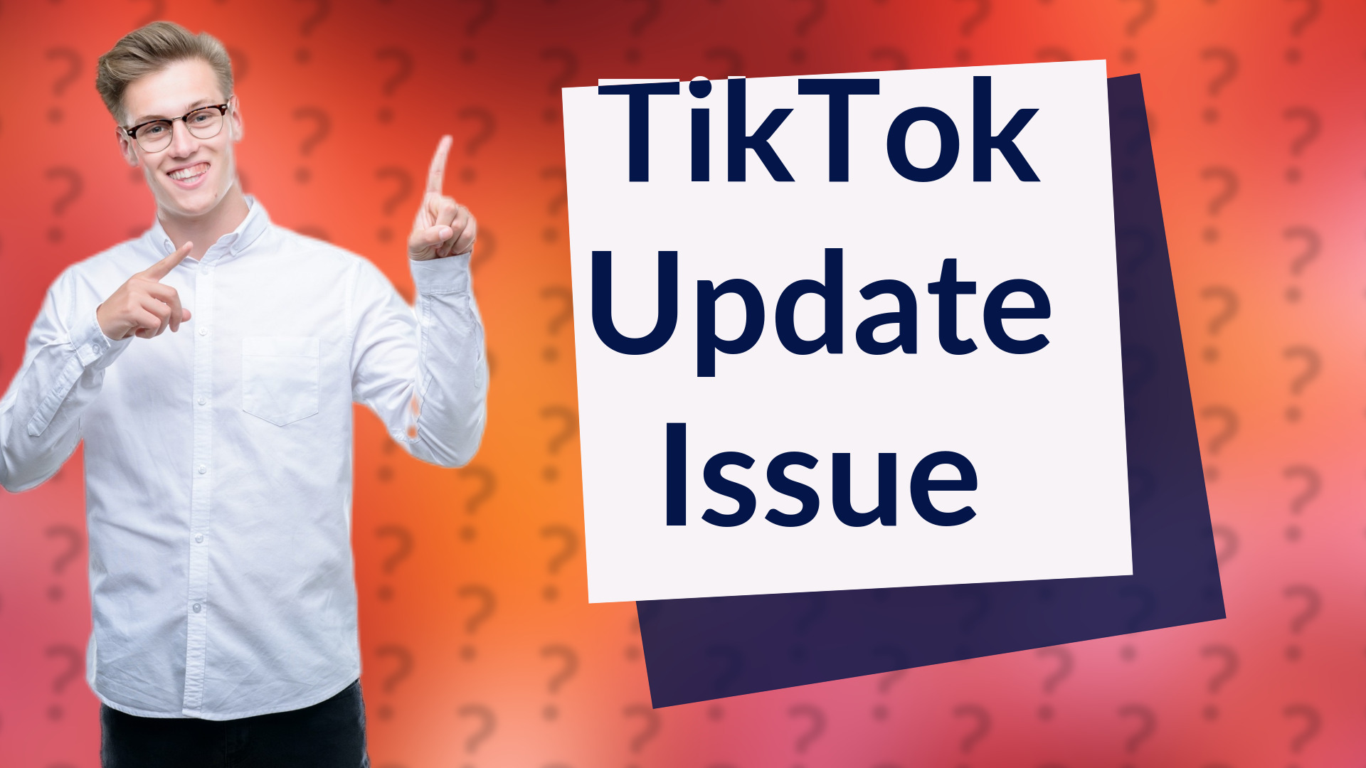TikTok Update Issue