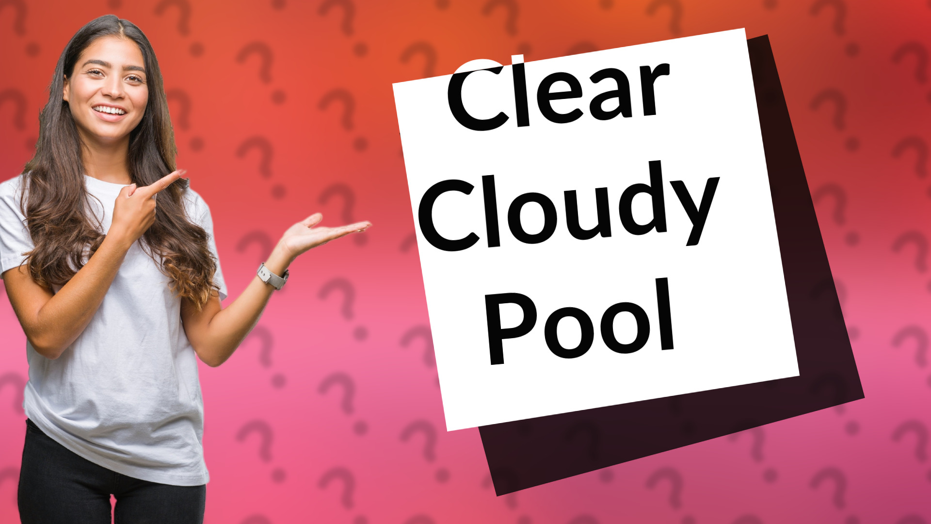 Clear Cloudy Pool