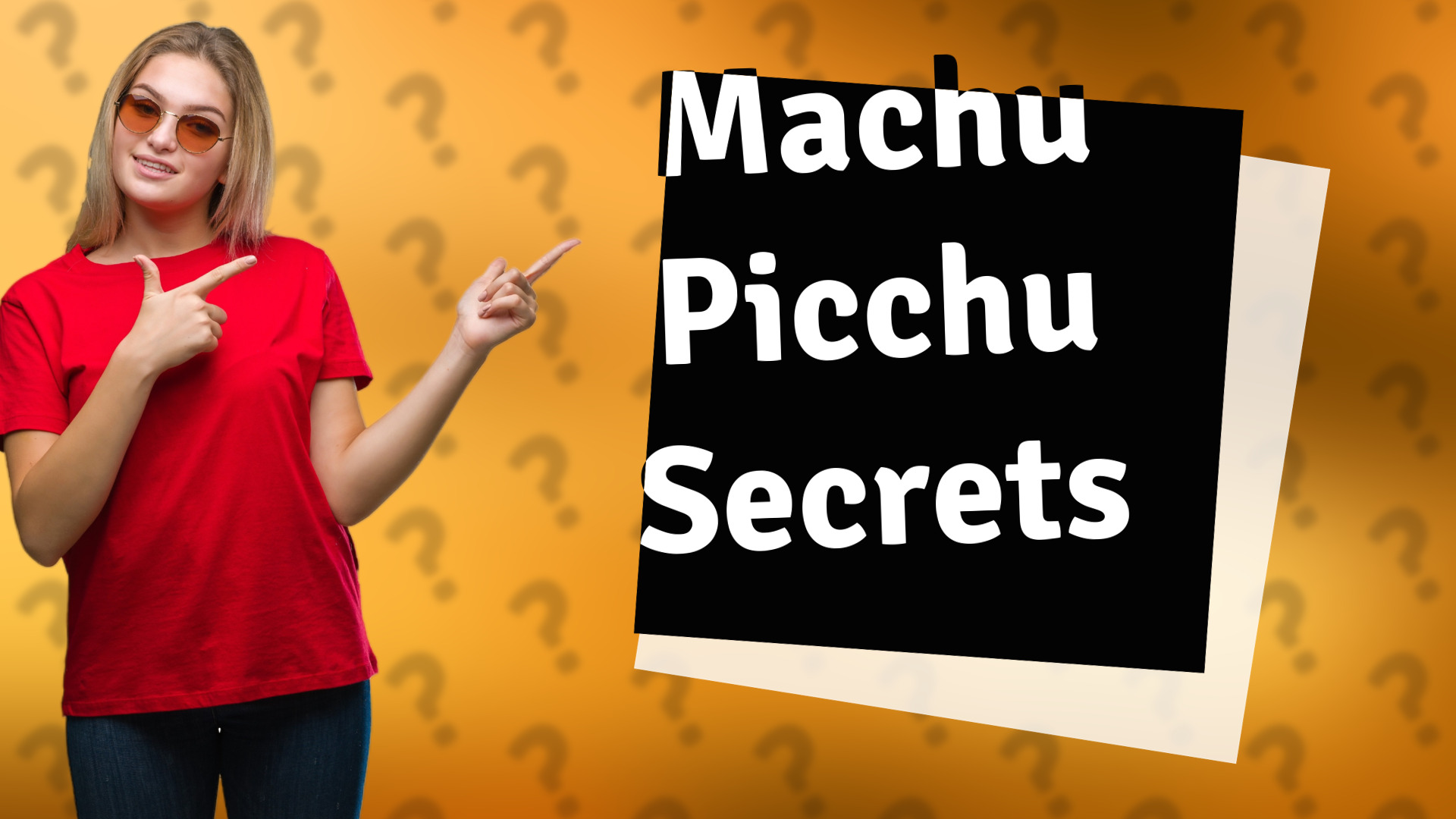 Machu Picchu Secrets