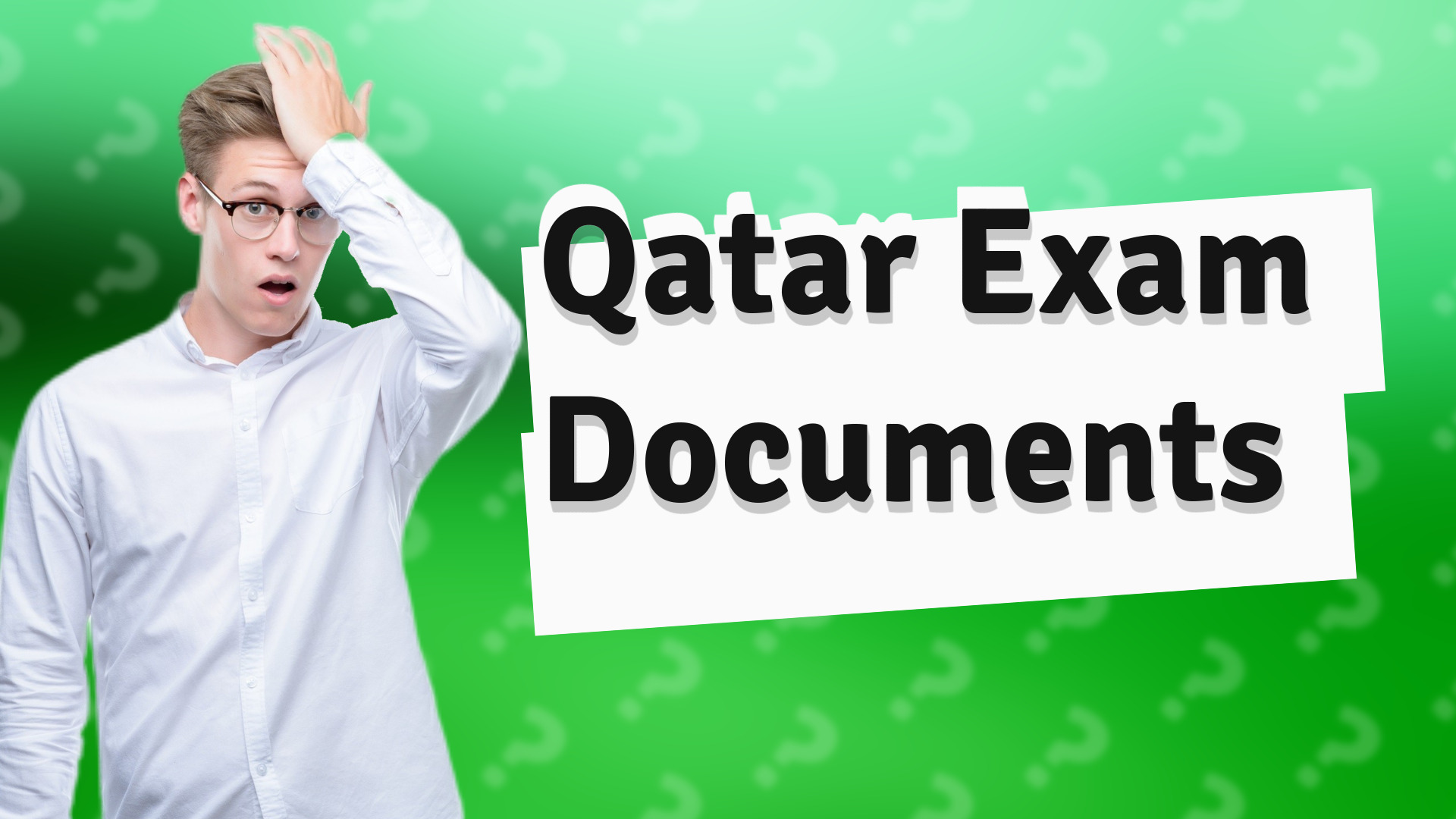 Qatar Exam Documents
