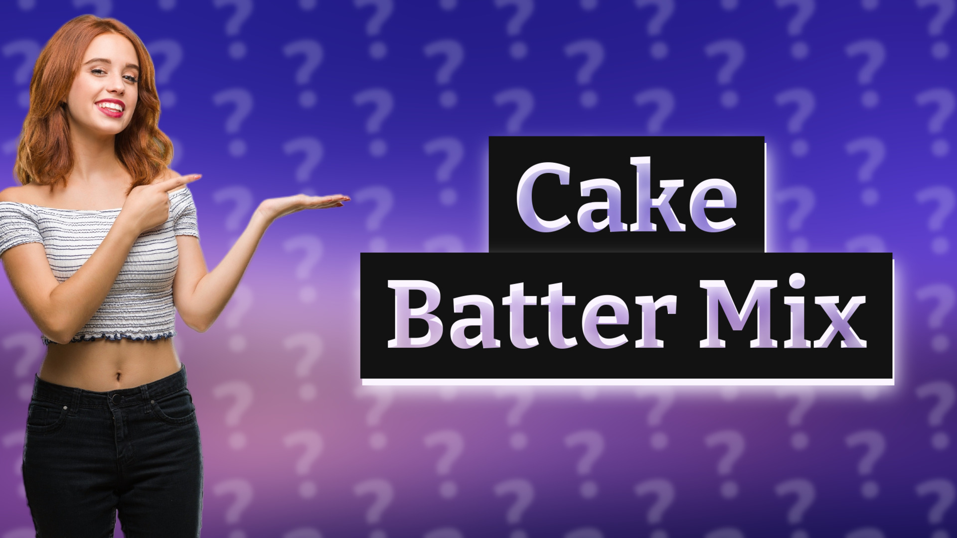 Cake Batter Mix