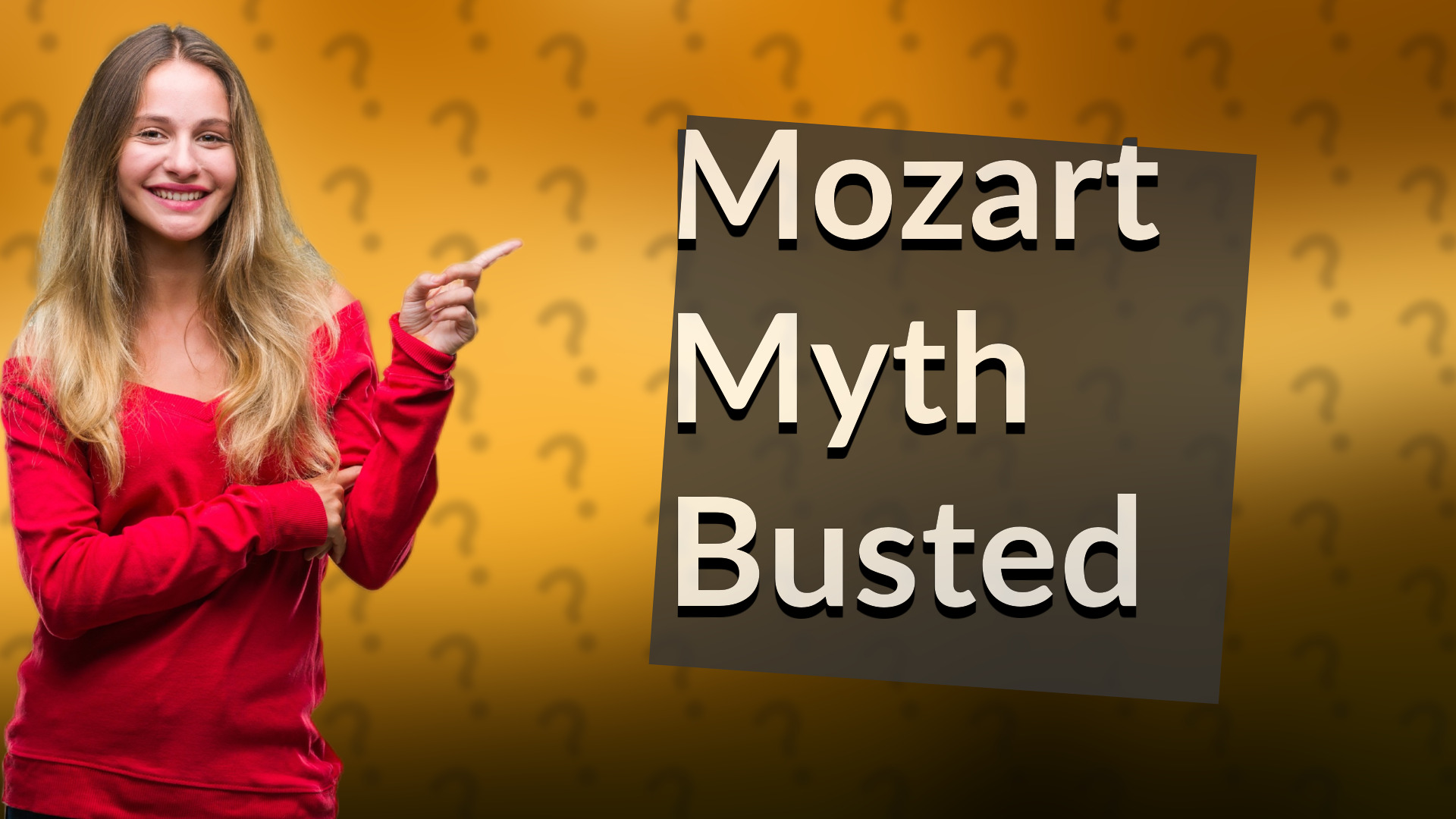 Mozart Myth Busted