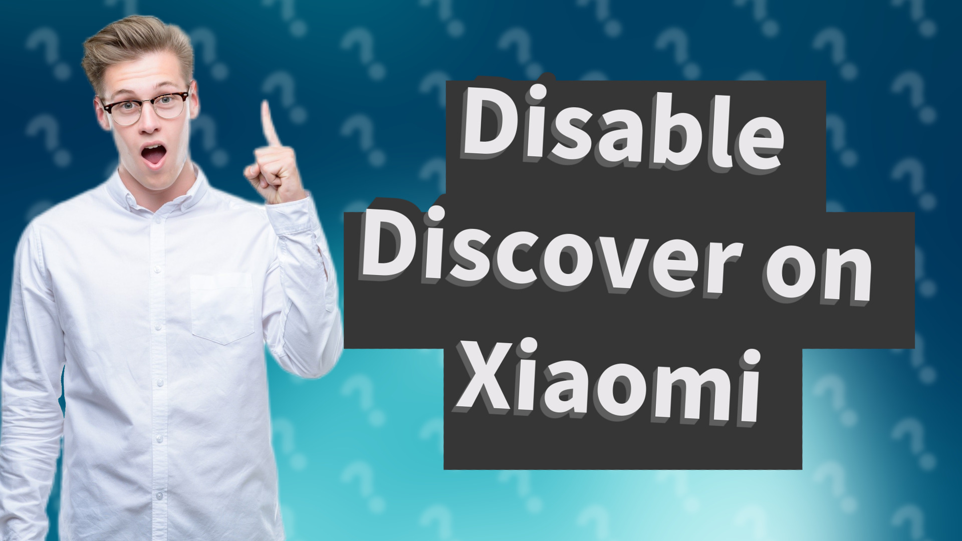 Disable Discover on Xiaomi