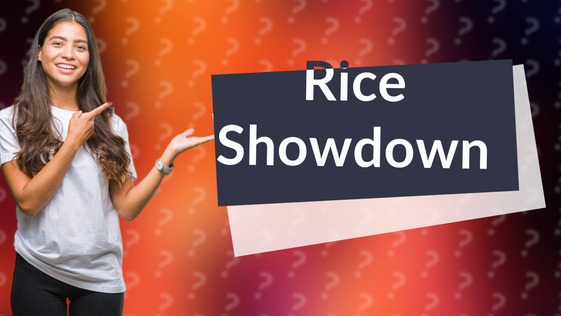Rice Showdown