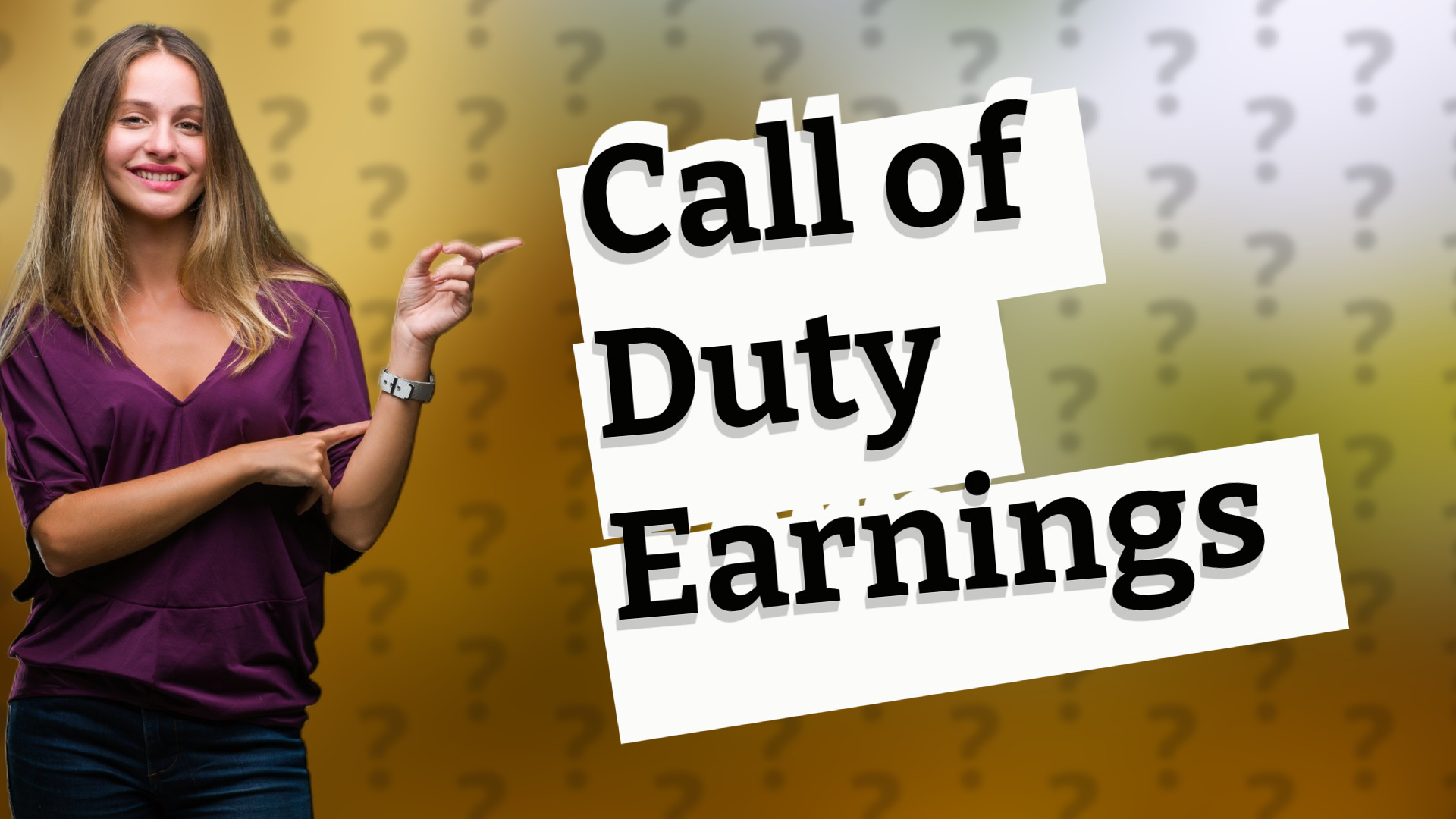 Call of Duty Earnings
