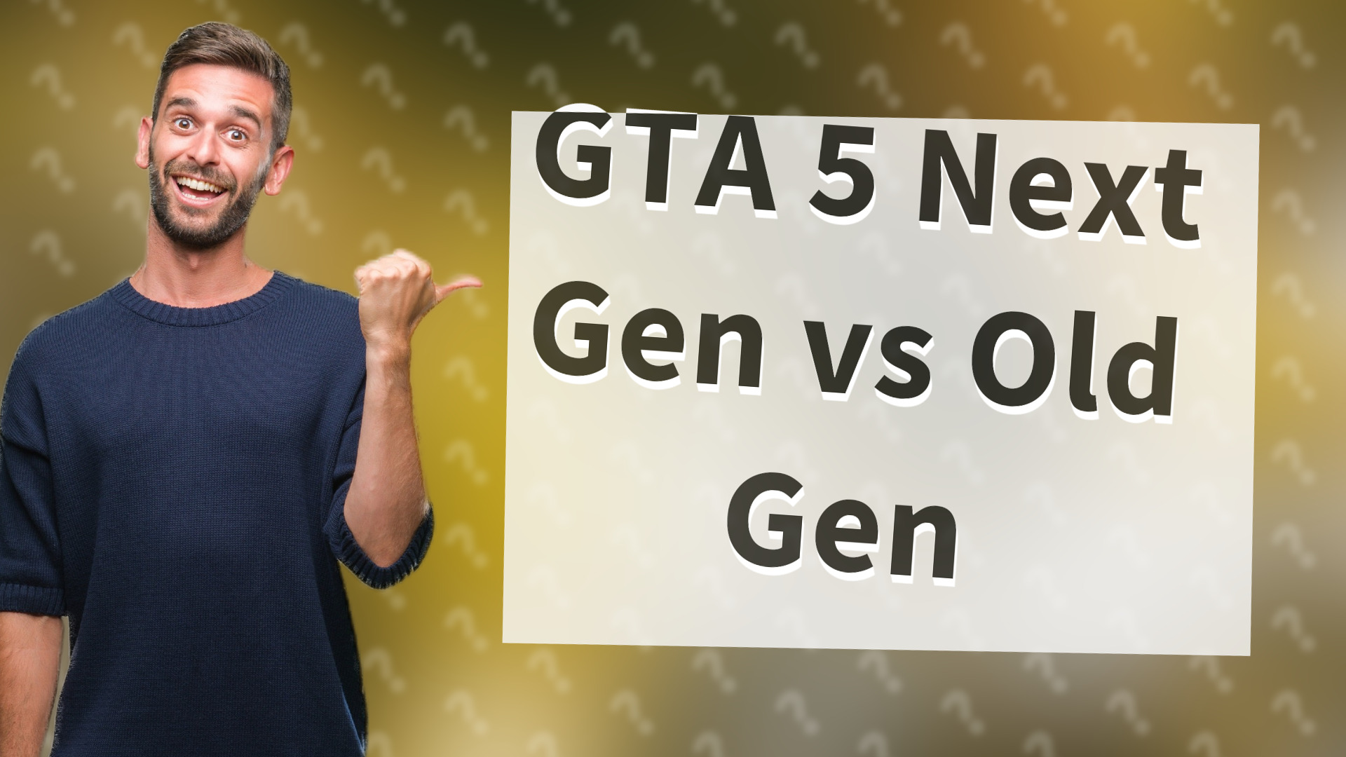 GTA 5 Next Gen vs Old Gen