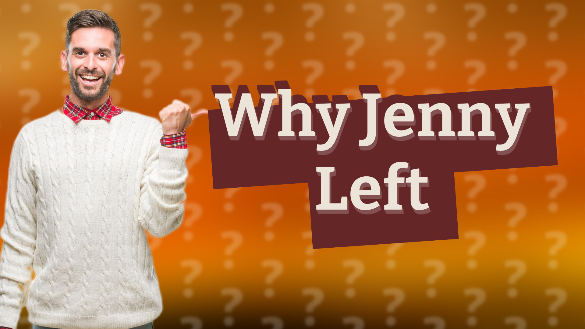 Why Jenny Left