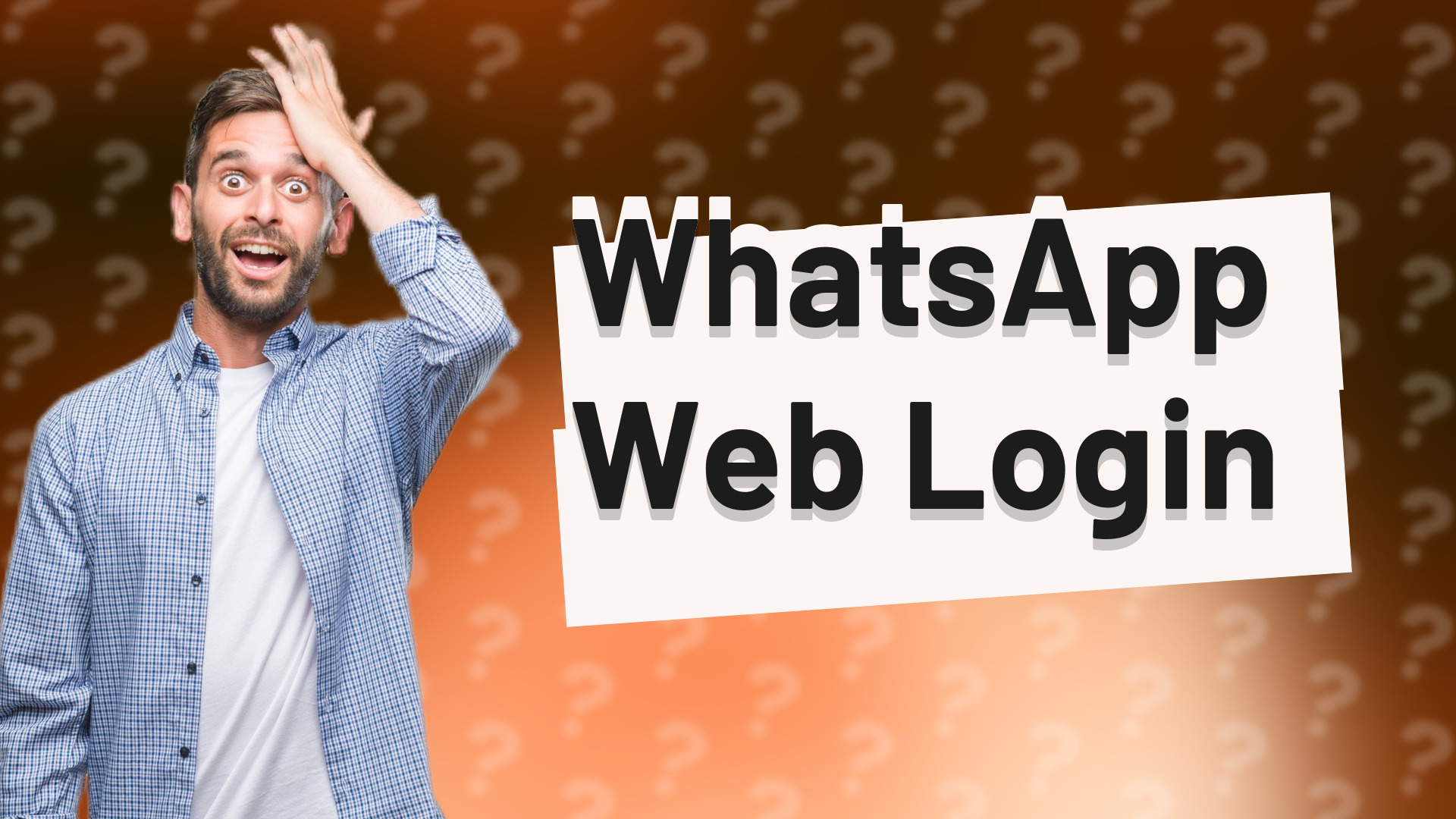 WhatsApp Web Login