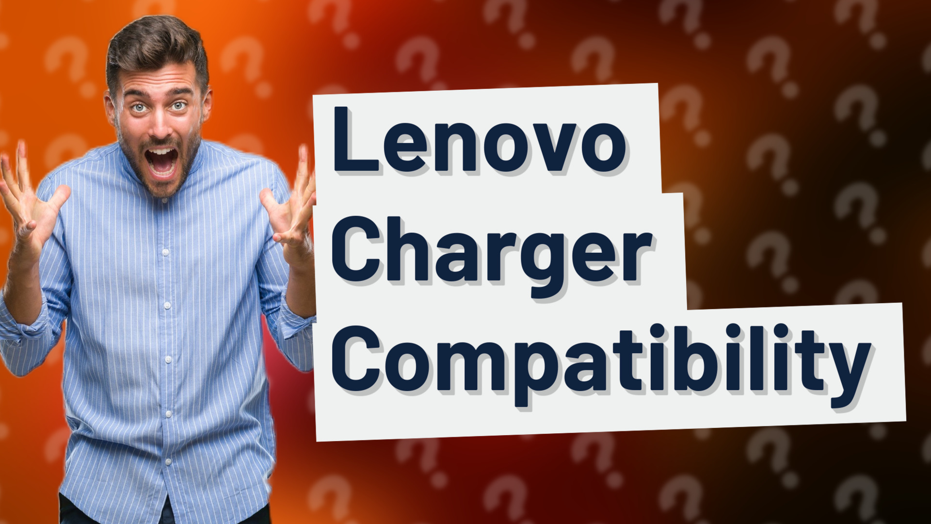 Lenovo Charger Compatibility
