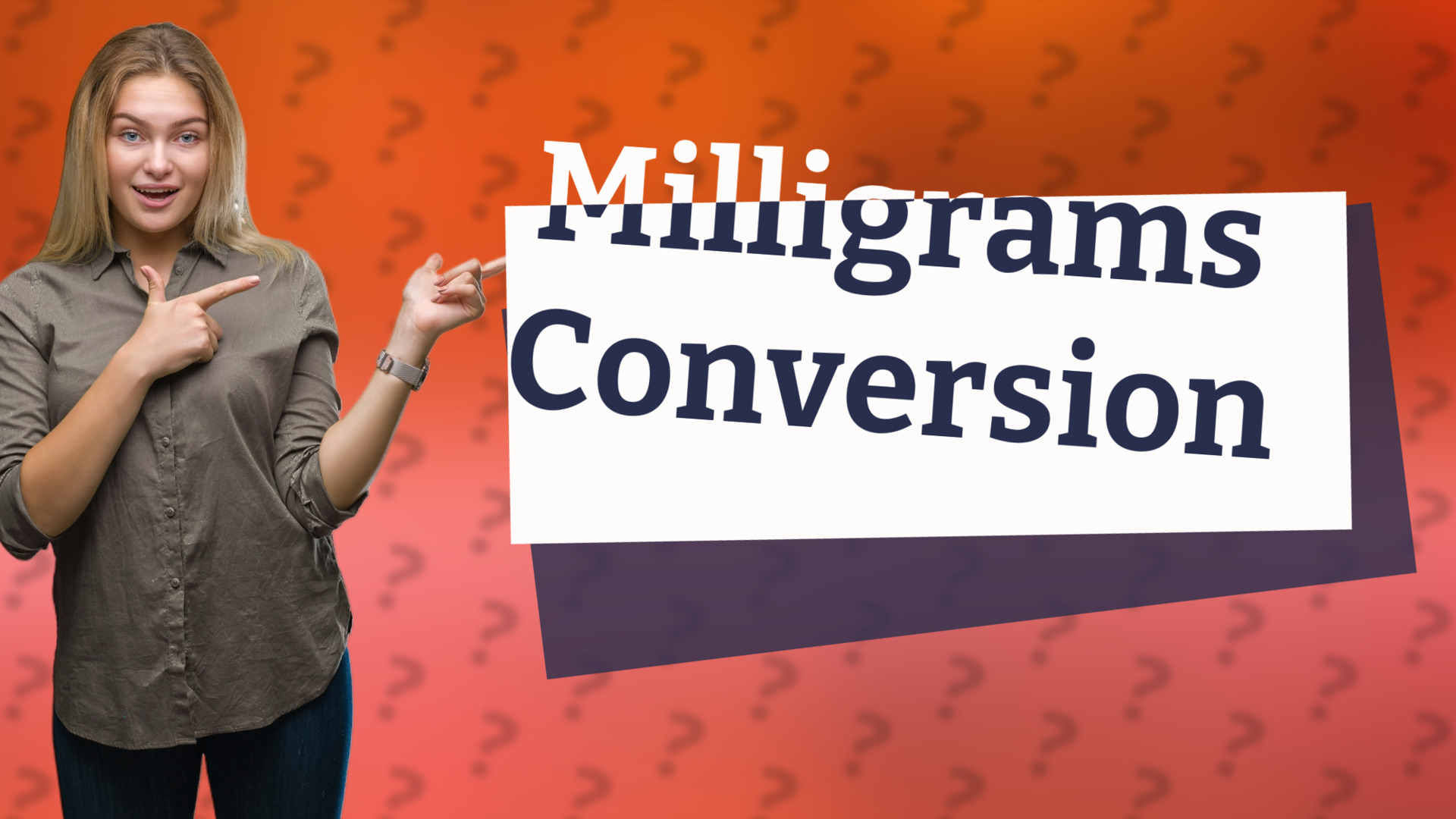 Milligrams Conversion