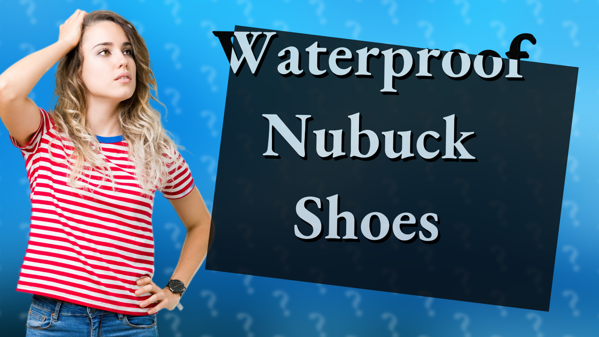 Waterproof Nubuck Shoes