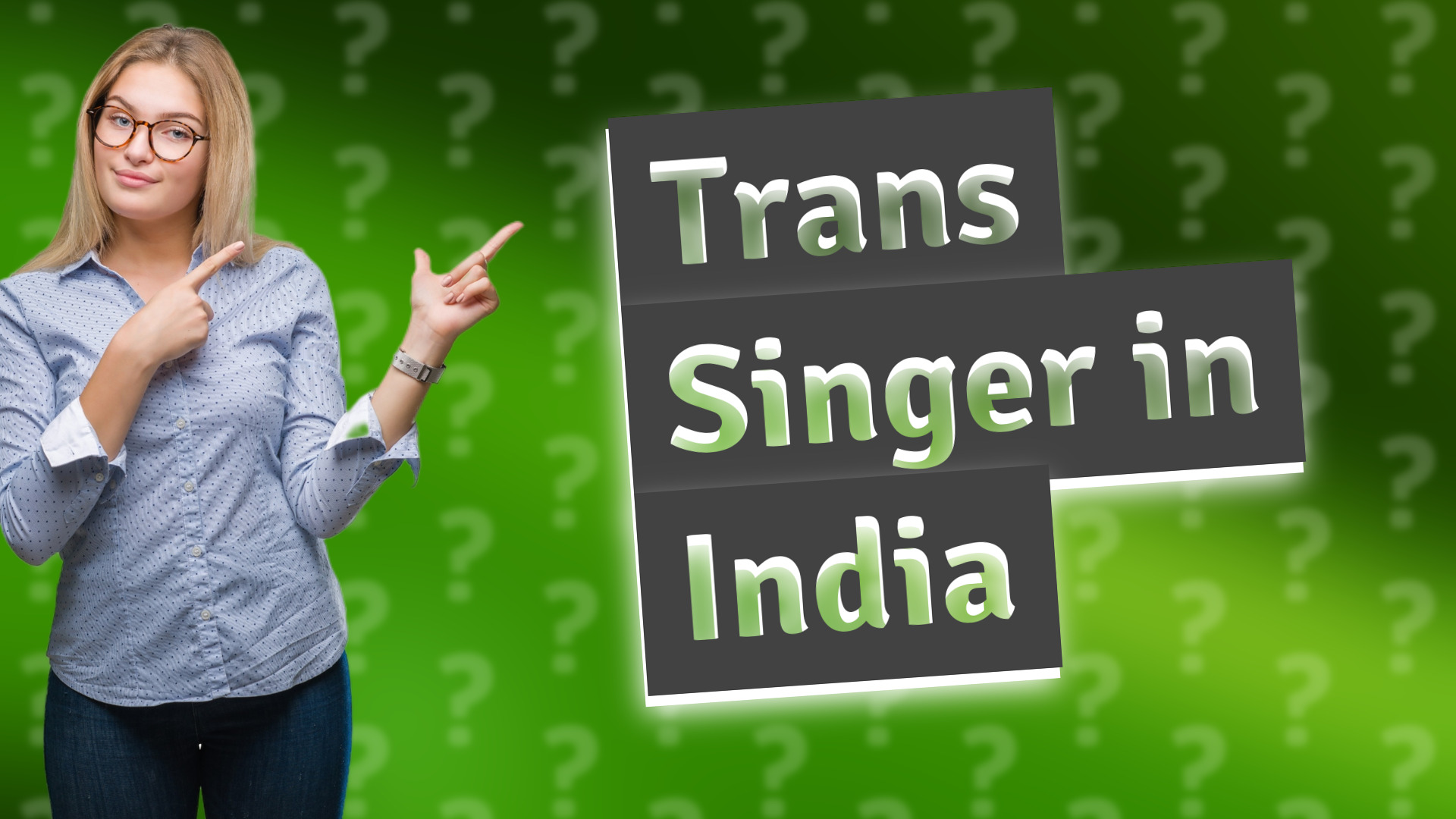 Trans Singer in India