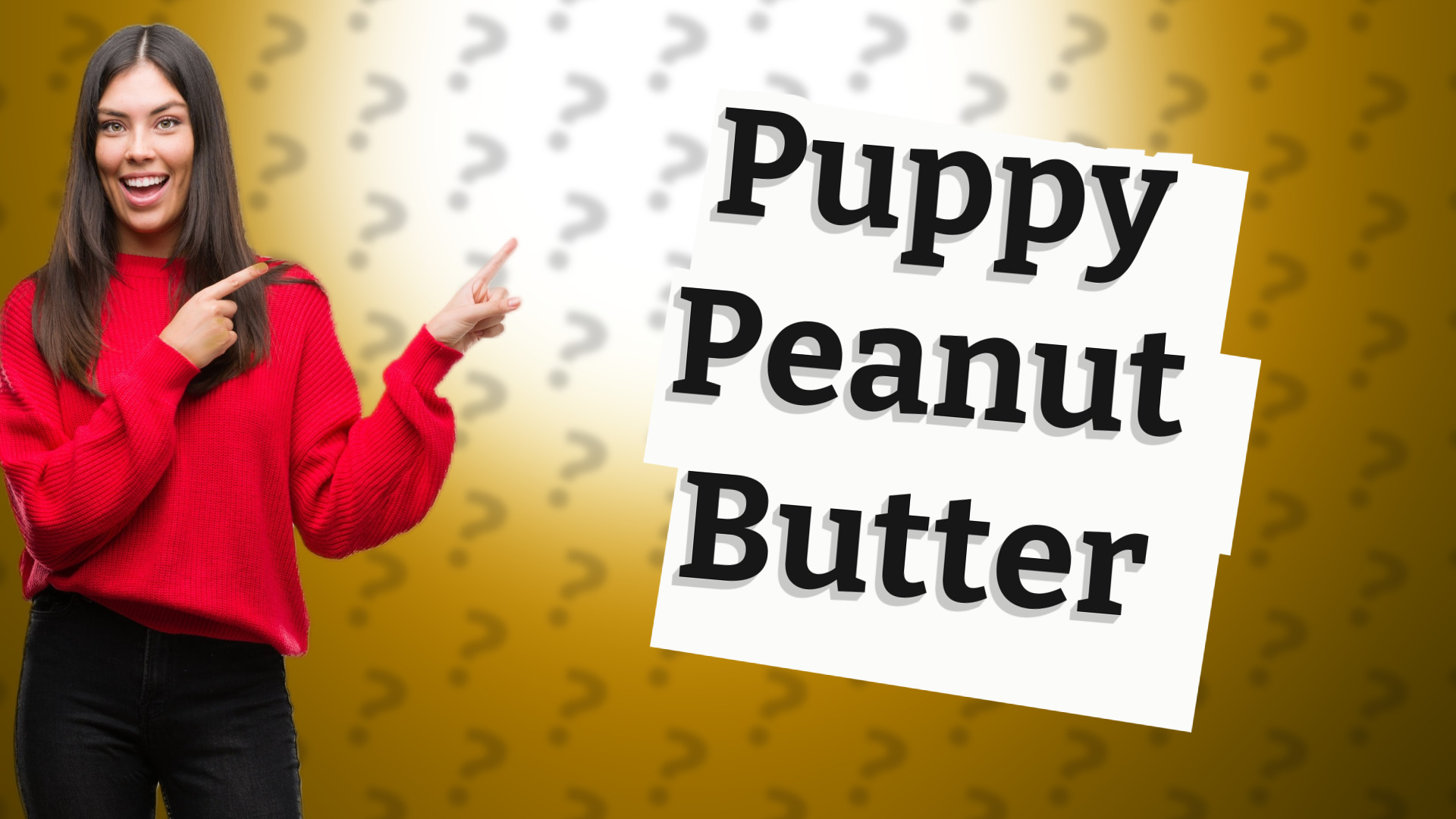 Puppy Peanut Butter