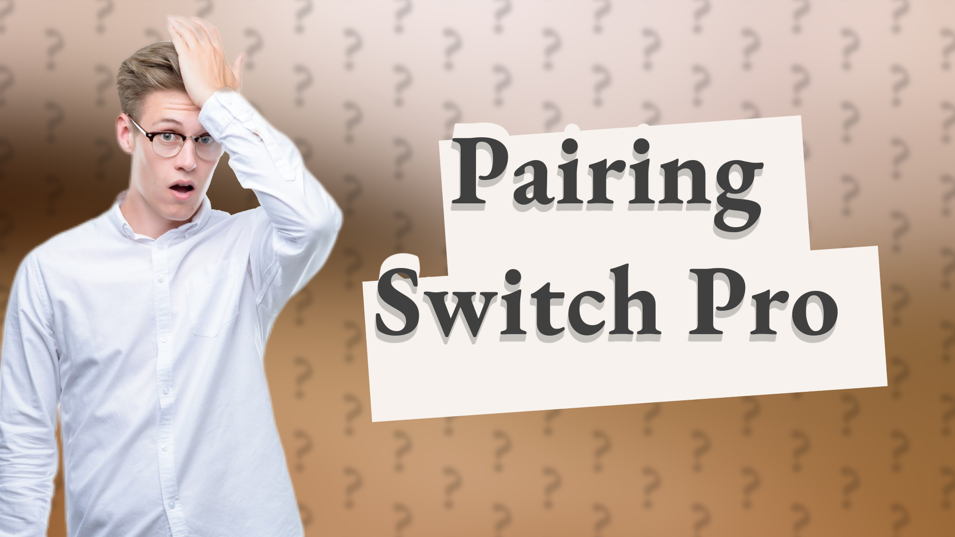 Pairing Switch Pro