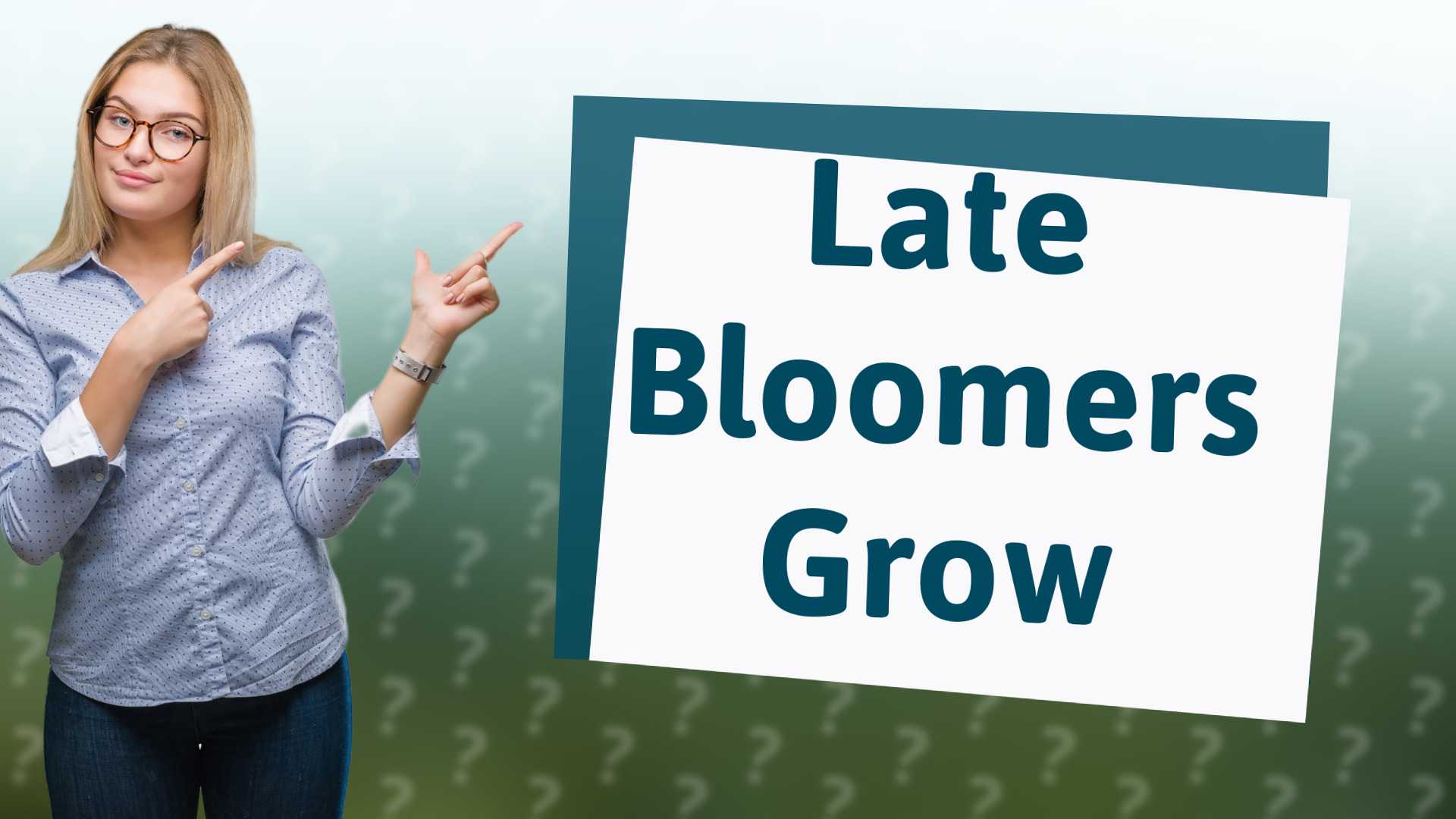 Late Bloomers Grow
