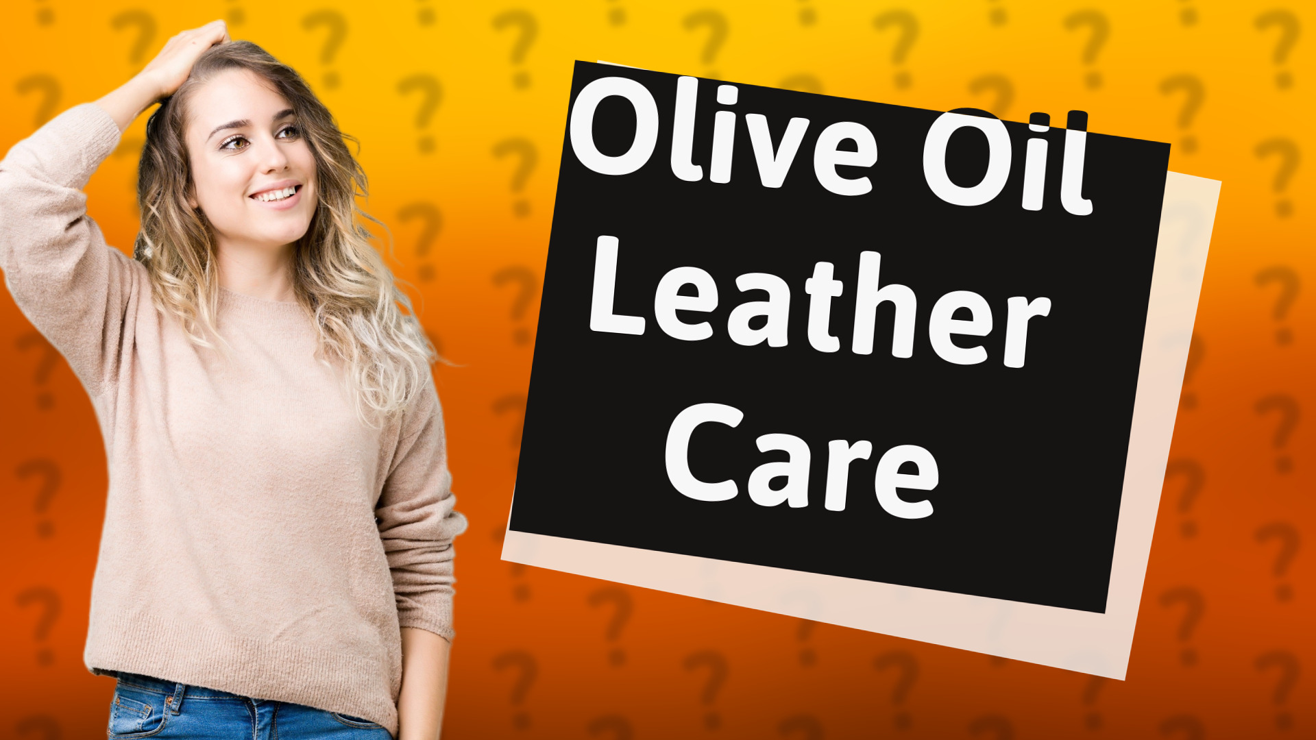 Olive Oil Leather Care