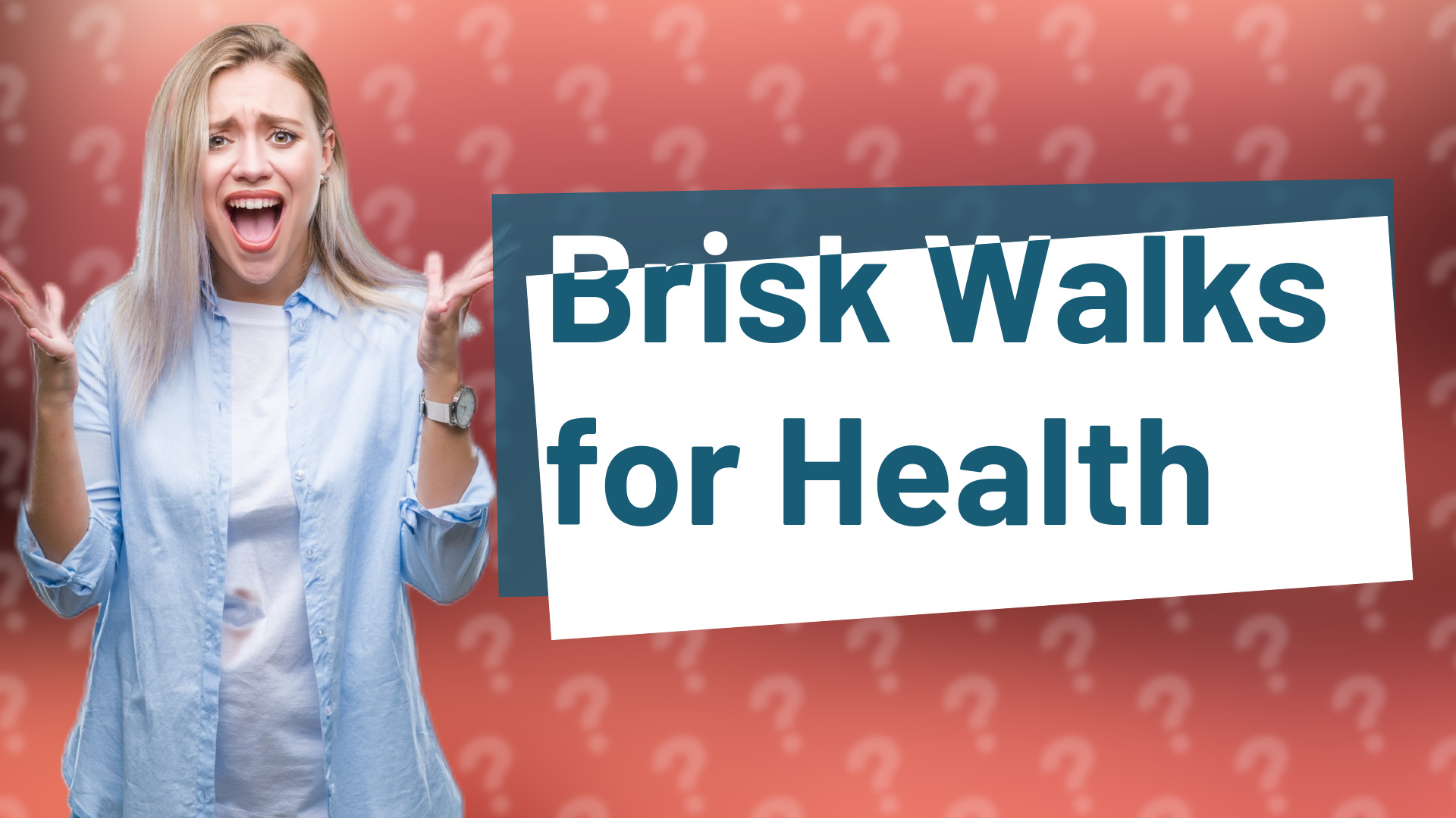 Brisk Walks for Health