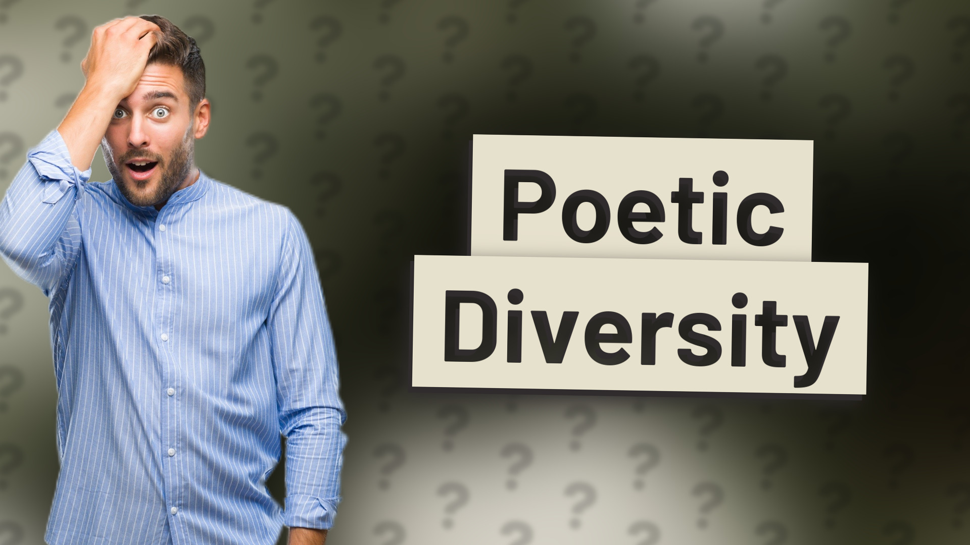 Poetic Diversity