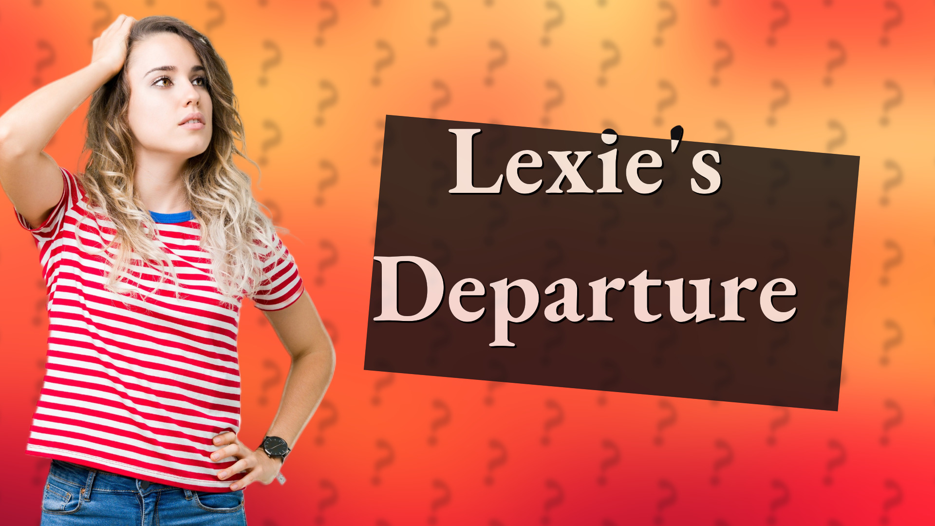 Lexie's Departure
