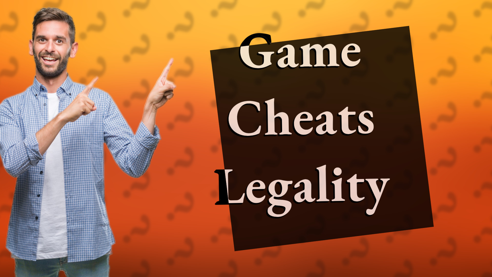 Game Cheats Legality