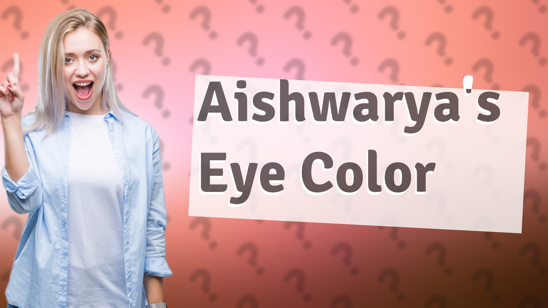 Aishwarya's Eye Color