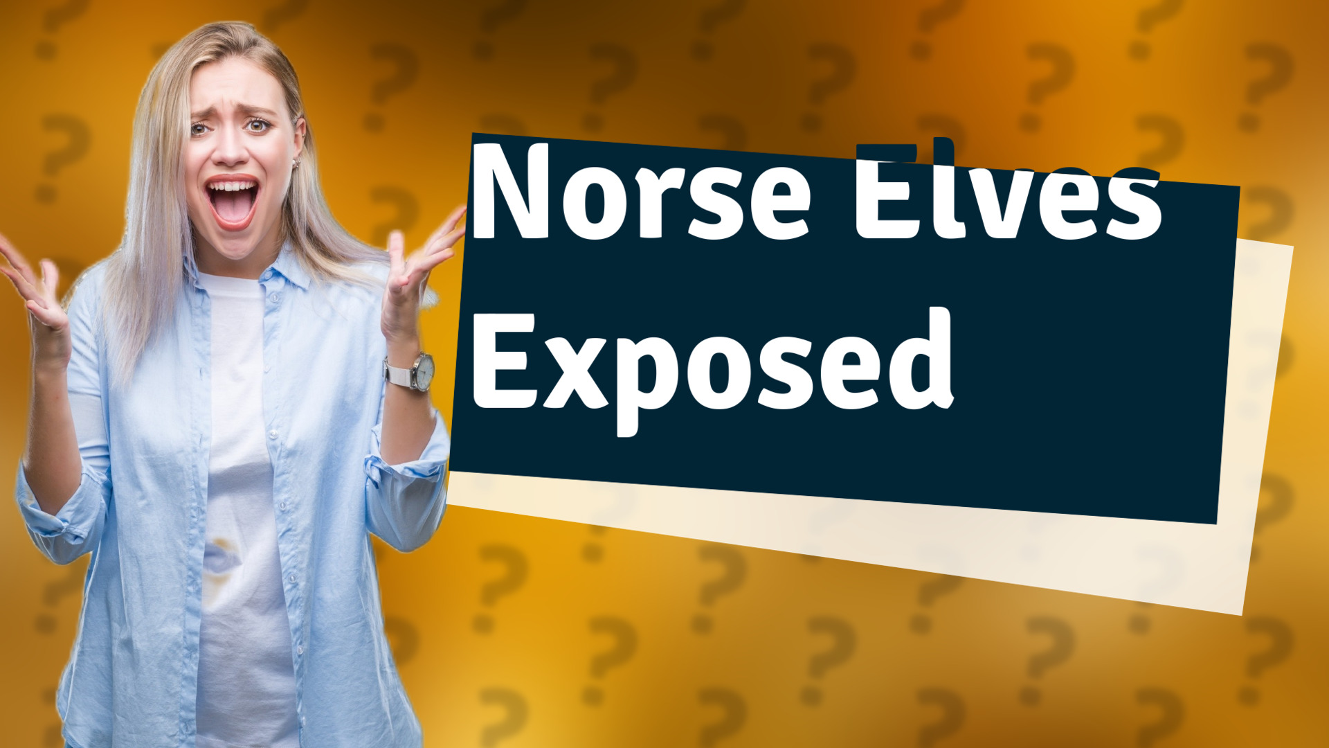 Norse Elves Exposed