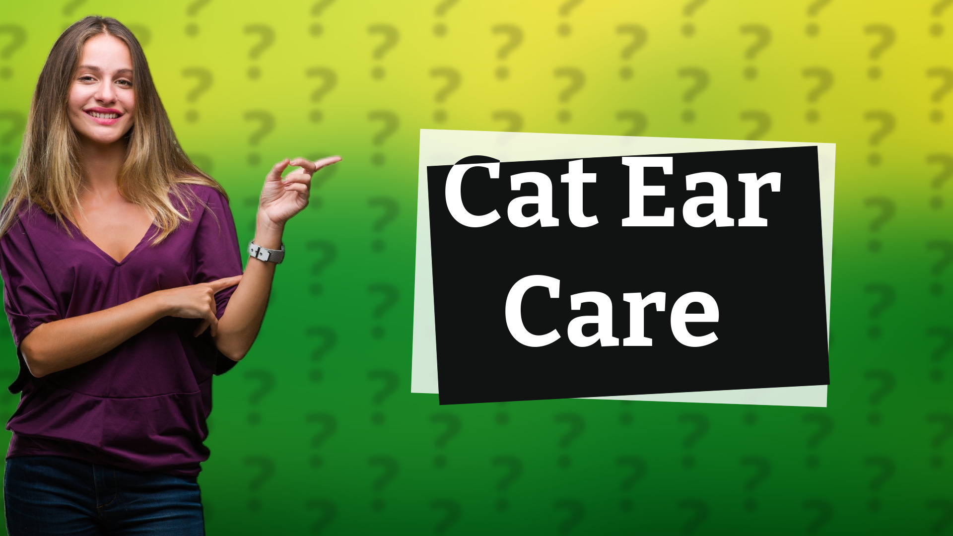 Cat Ear Care