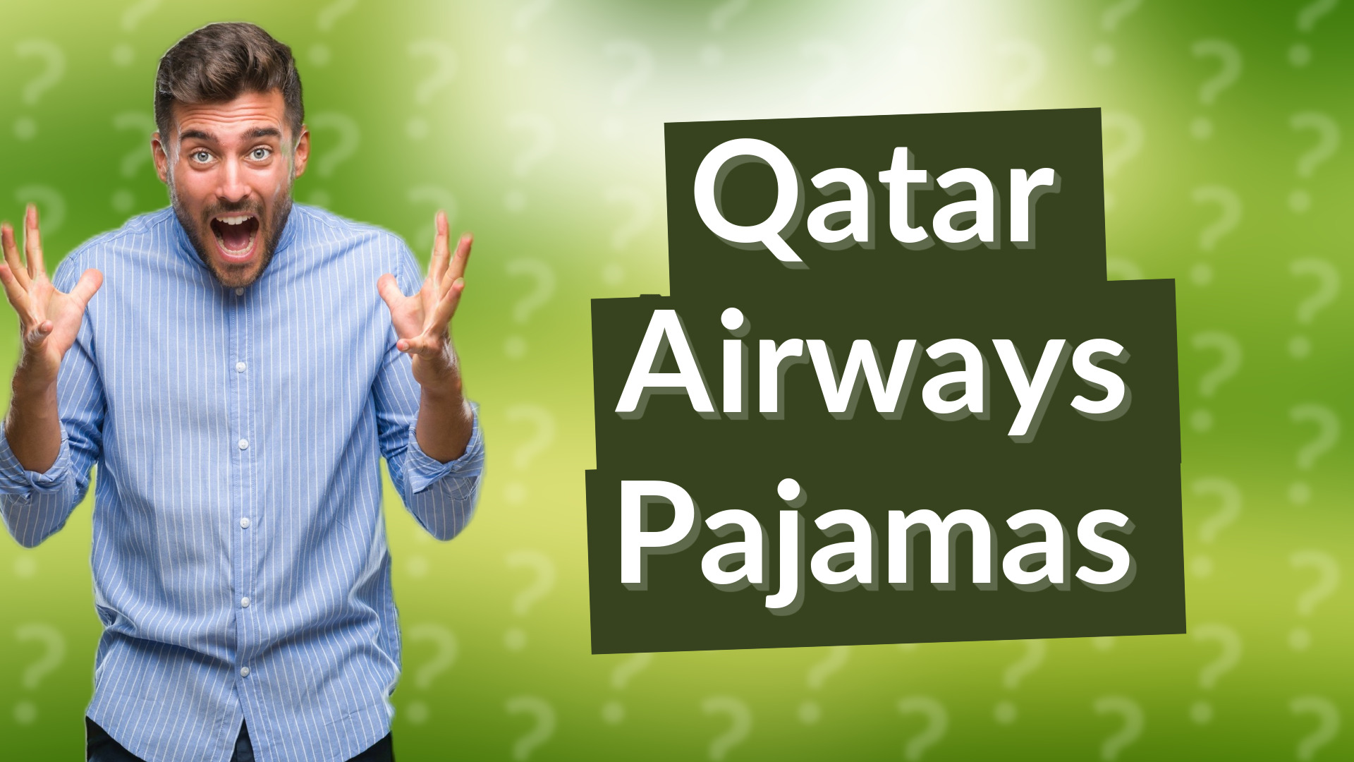 Qatar Airways Pajamas