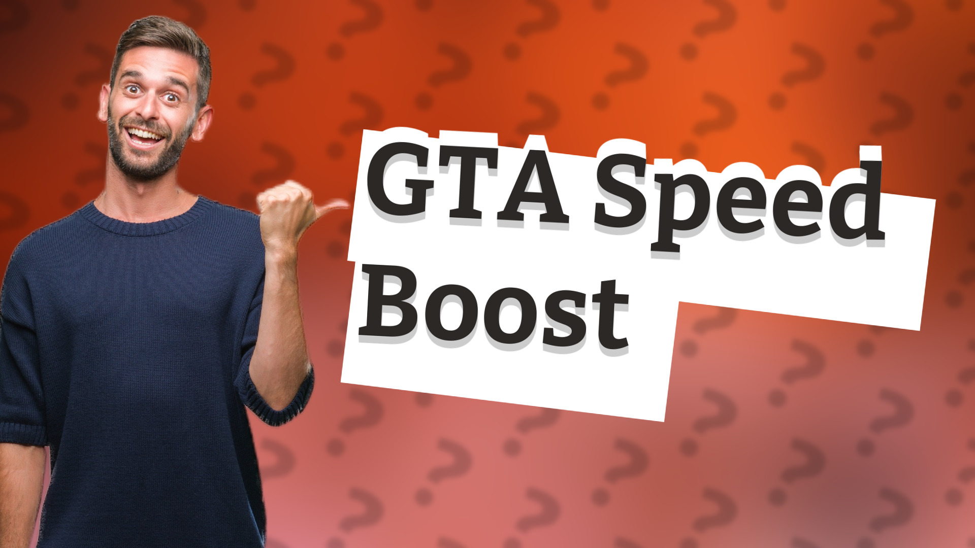 GTA Speed Boost