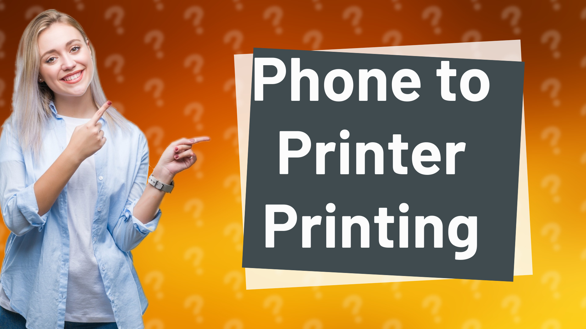 Phone to Printer Printing