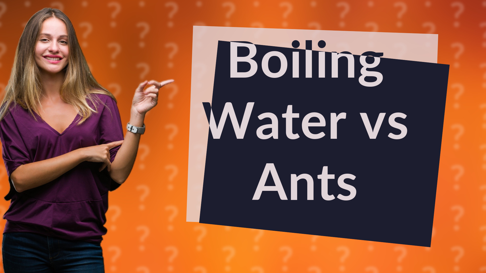 Boiling Water vs Ants