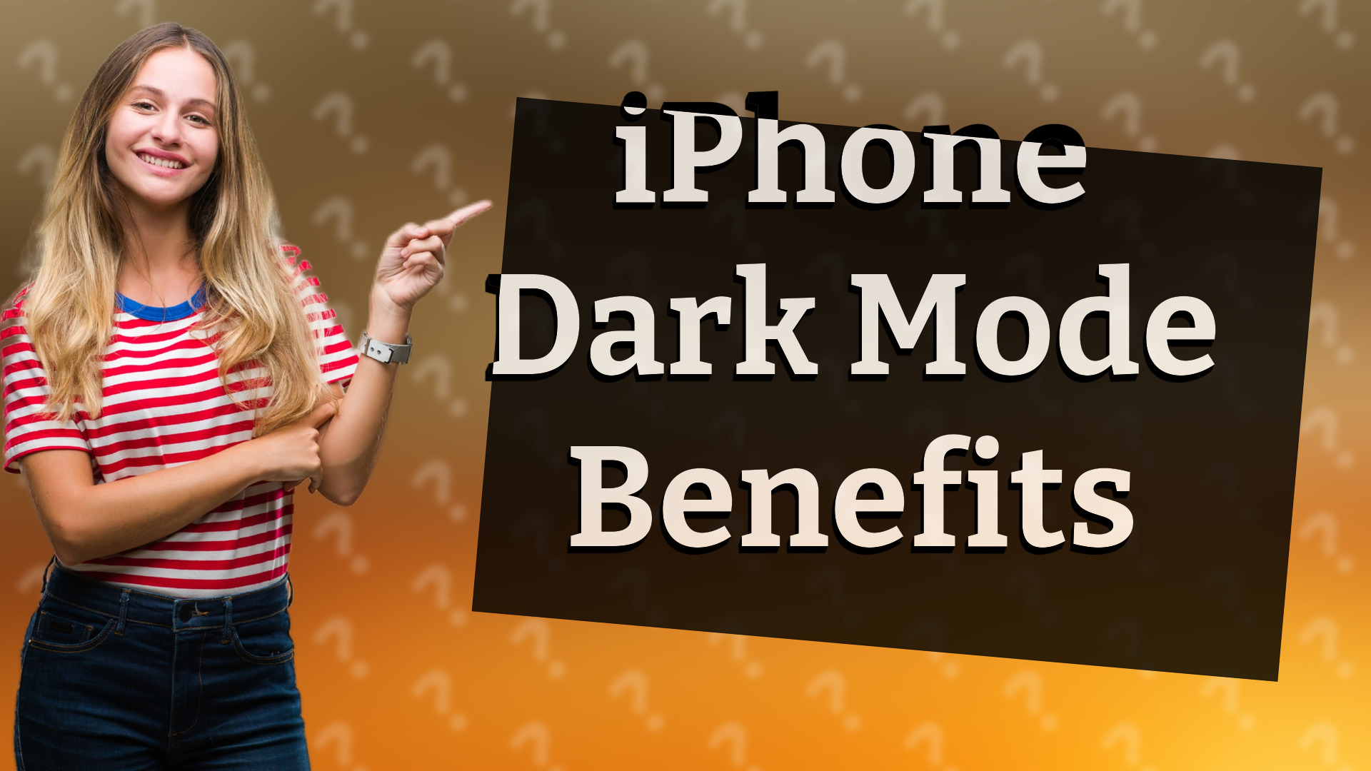 iPhone Dark Mode Benefits