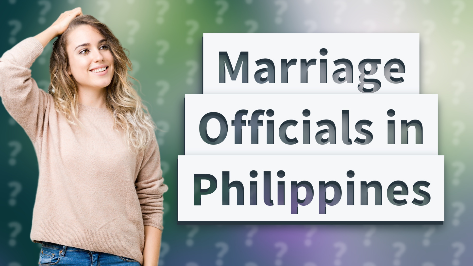 Marriage Officials in Philippines