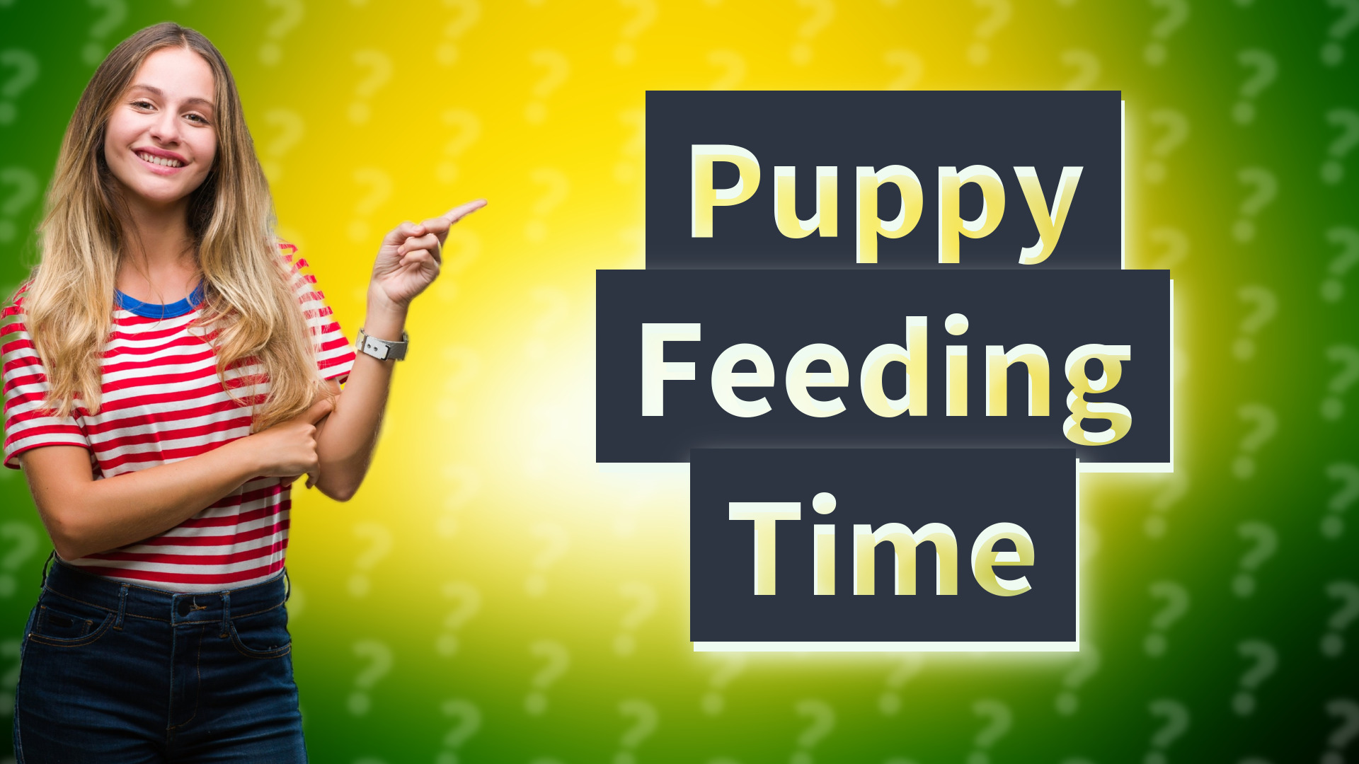 Puppy Feeding Time