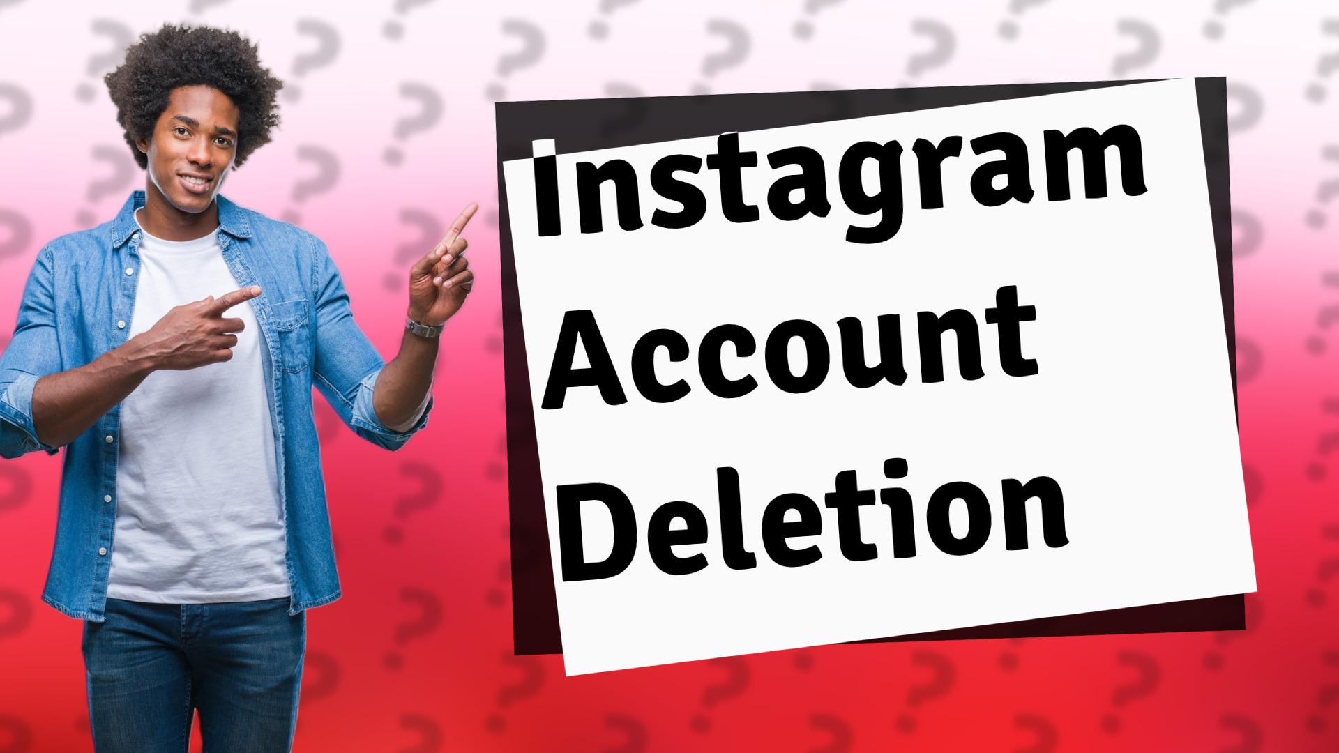 Instagram Account Deletion