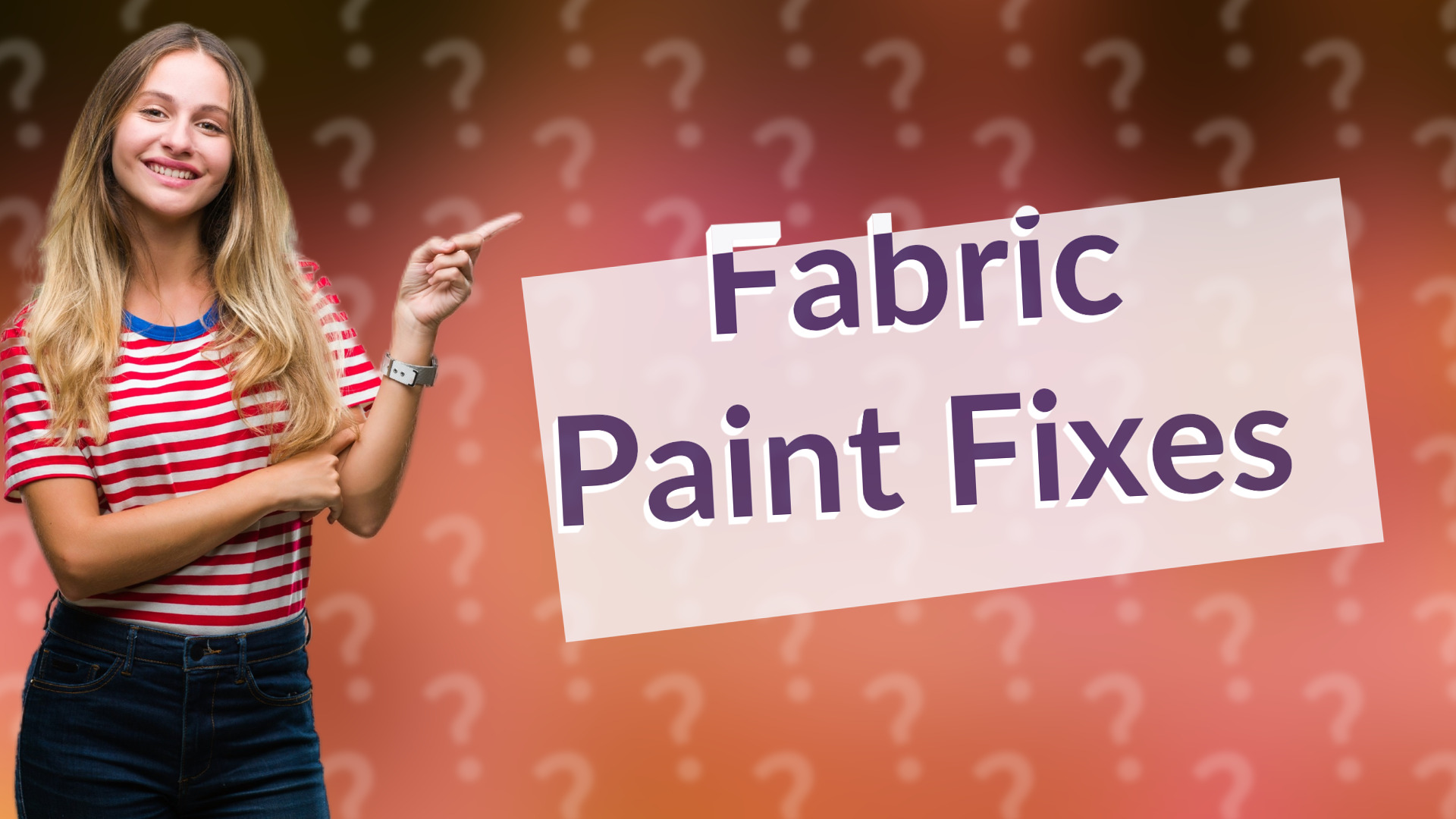 Fabric Paint Fixes