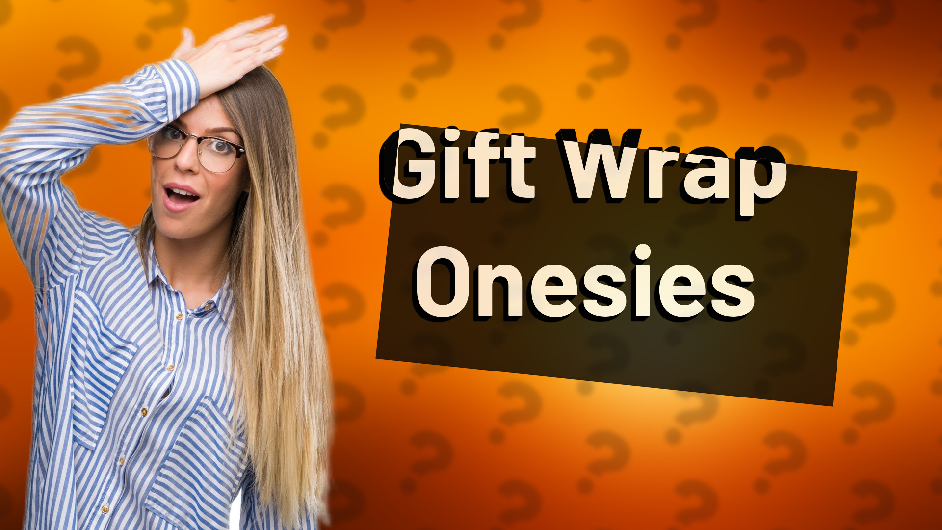 Gift Wrap Onesies