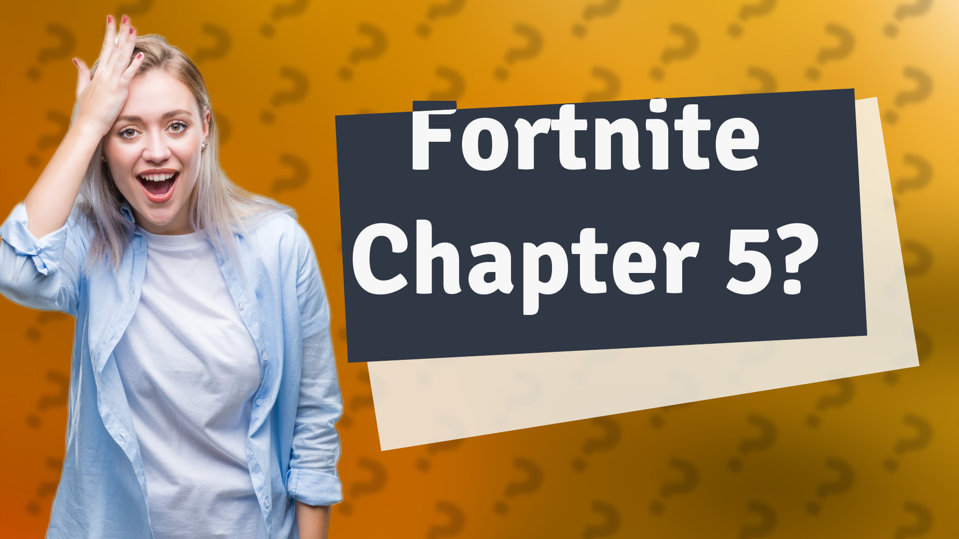 Fortnite Chapter 5?
