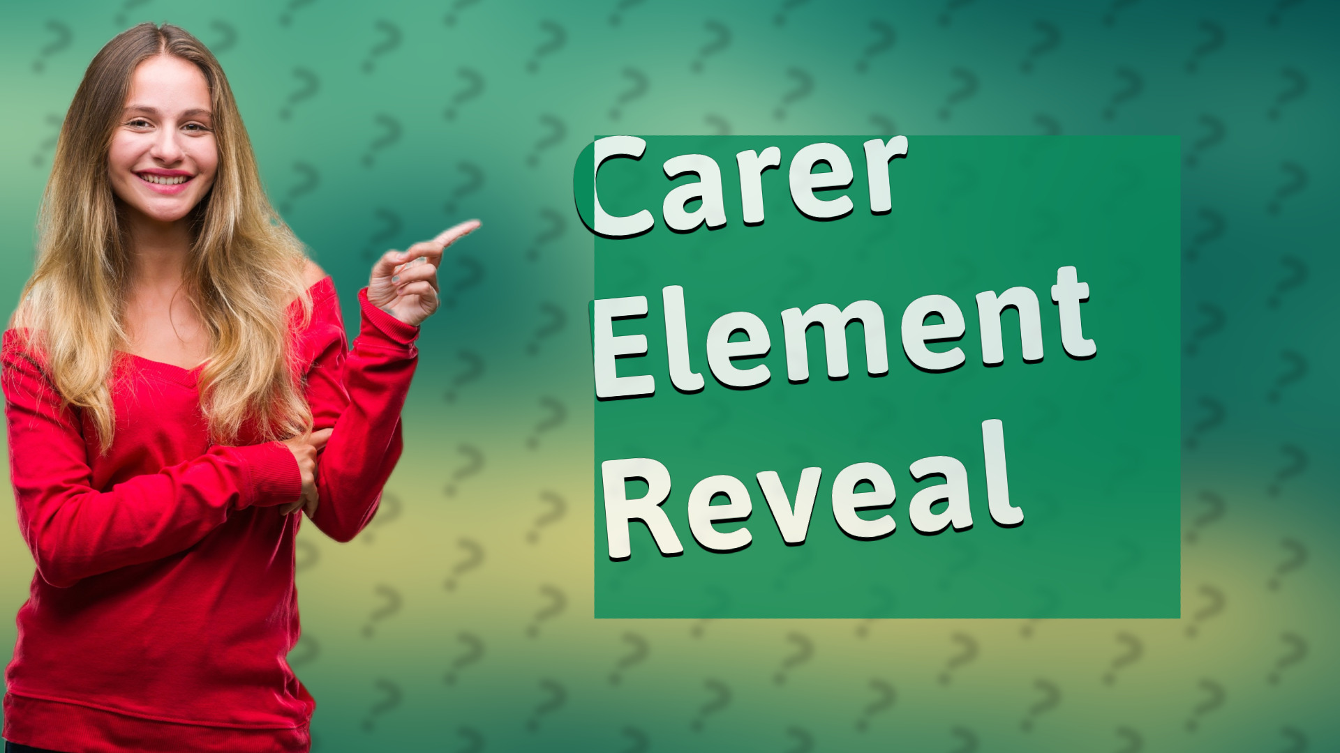 Carer Element Reveal