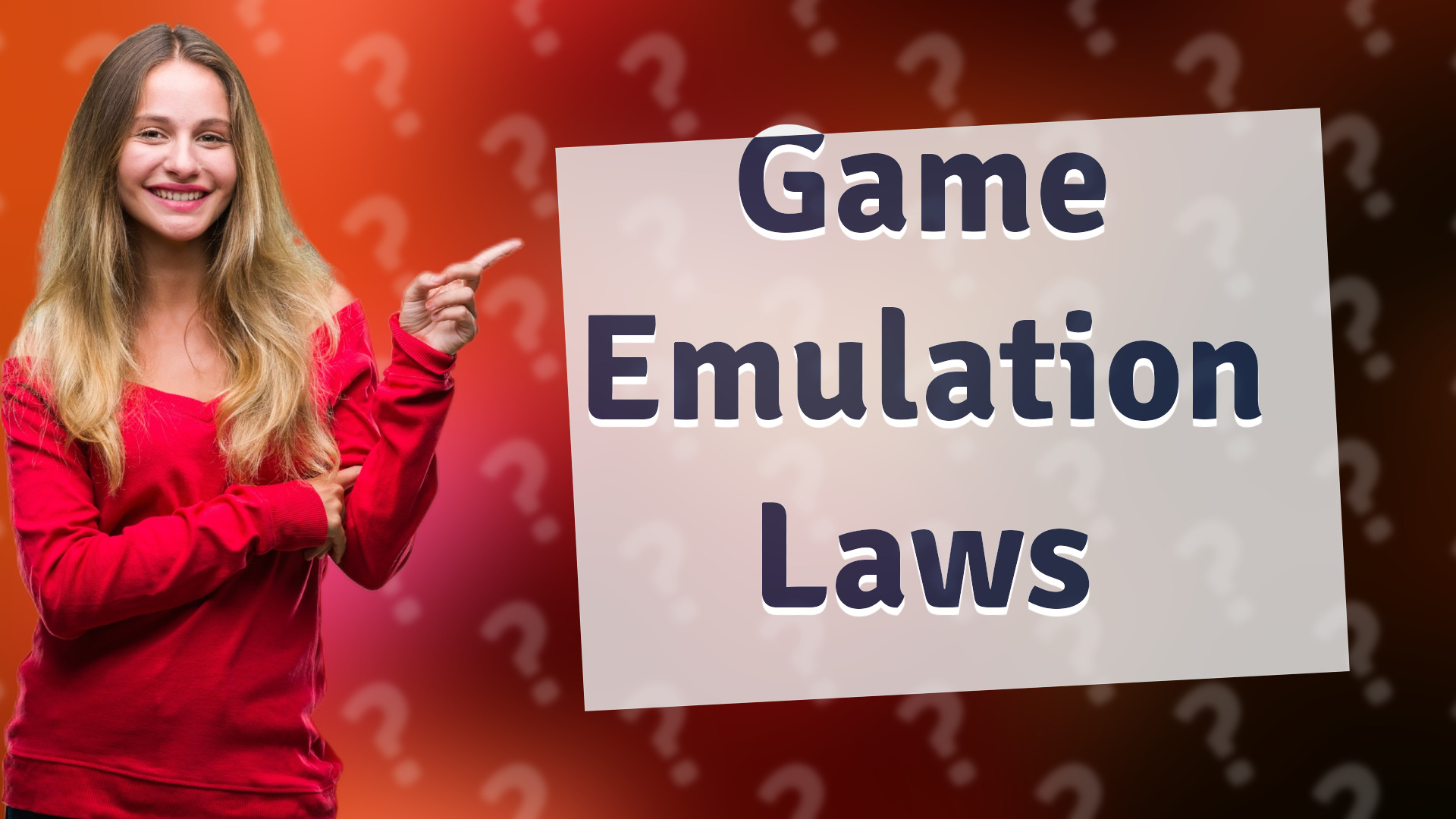 Game Emulation Laws