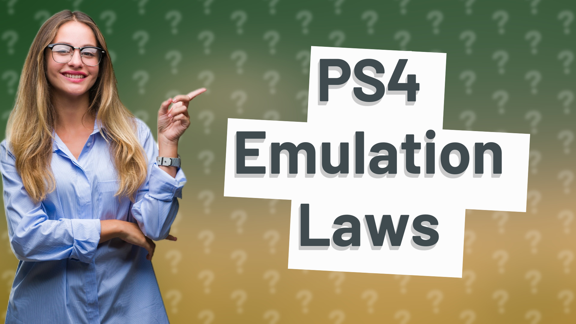 PS4 Emulation Laws