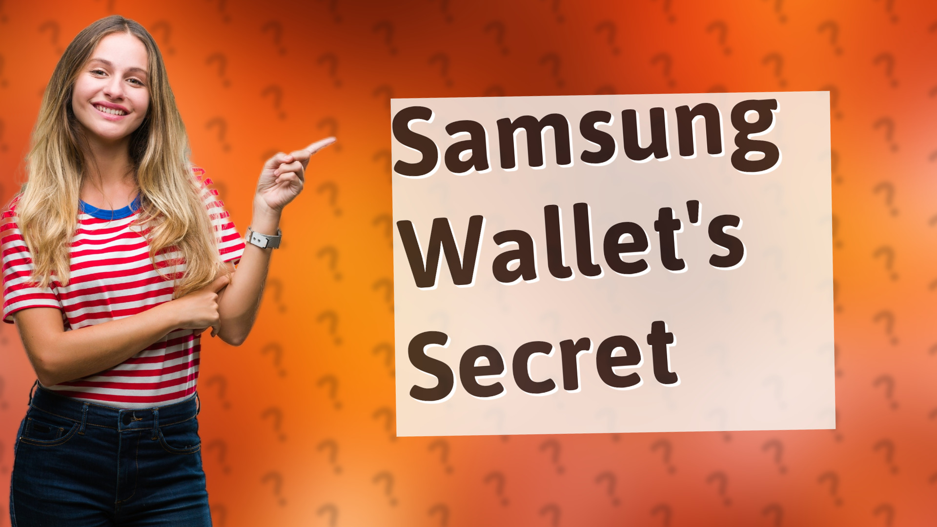 Samsung Wallet's Secret