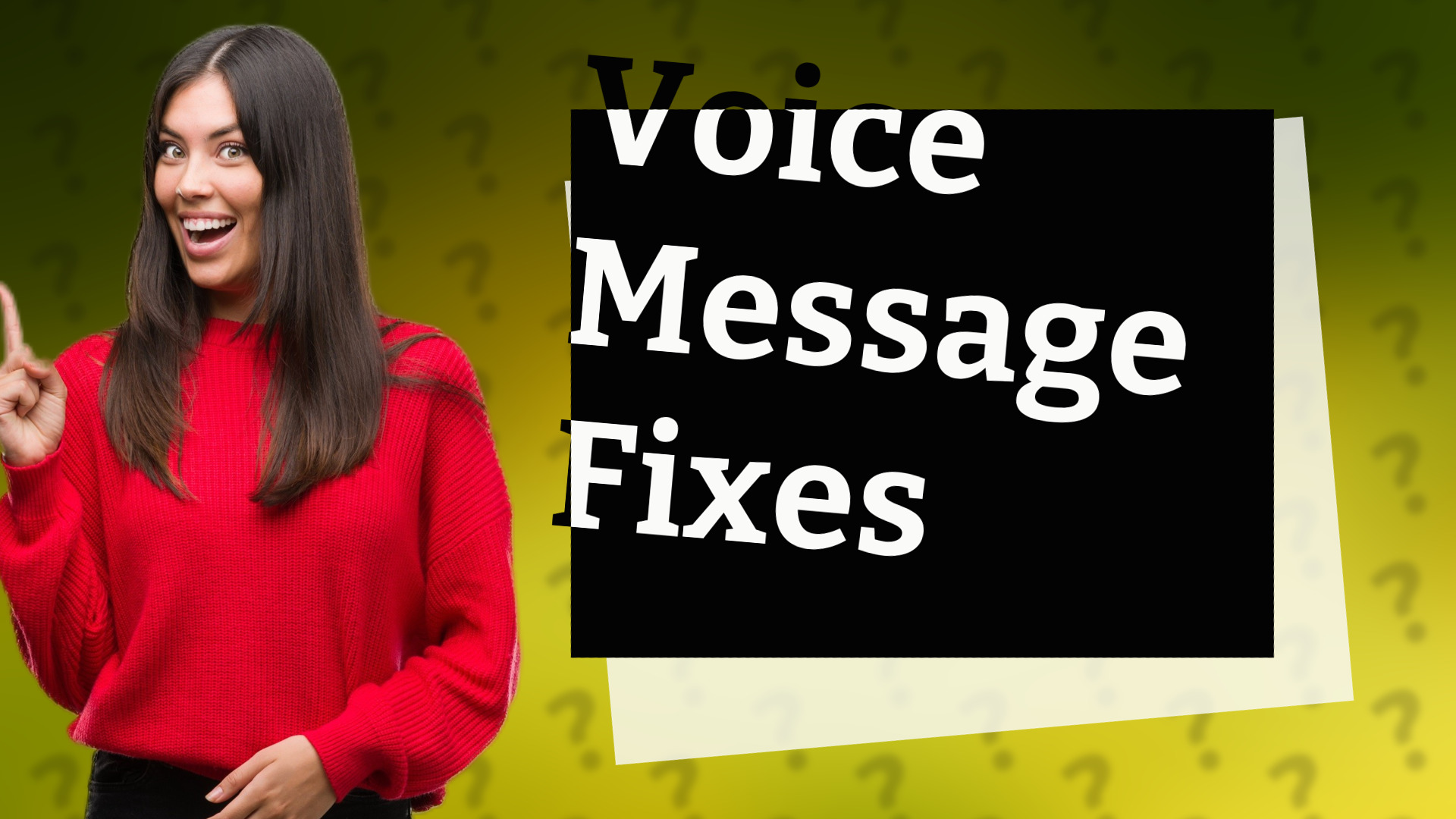 Voice Message Fixes