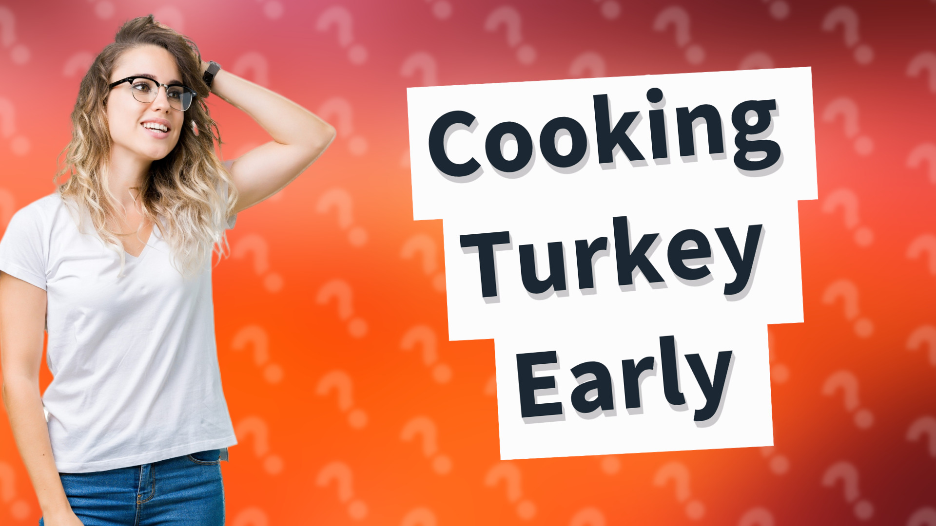 Cooking Turkey Early