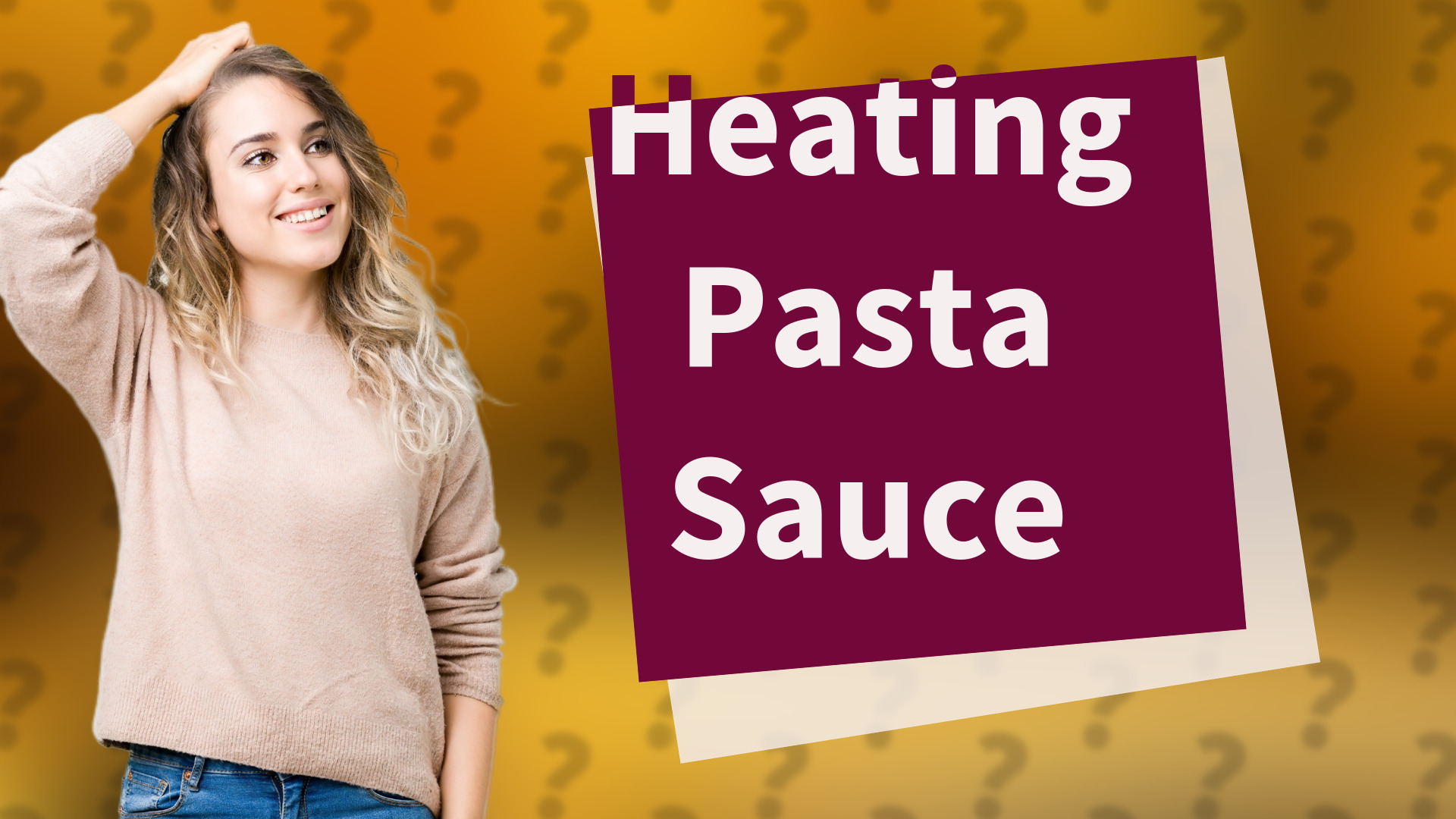 Heating Pasta Sauce