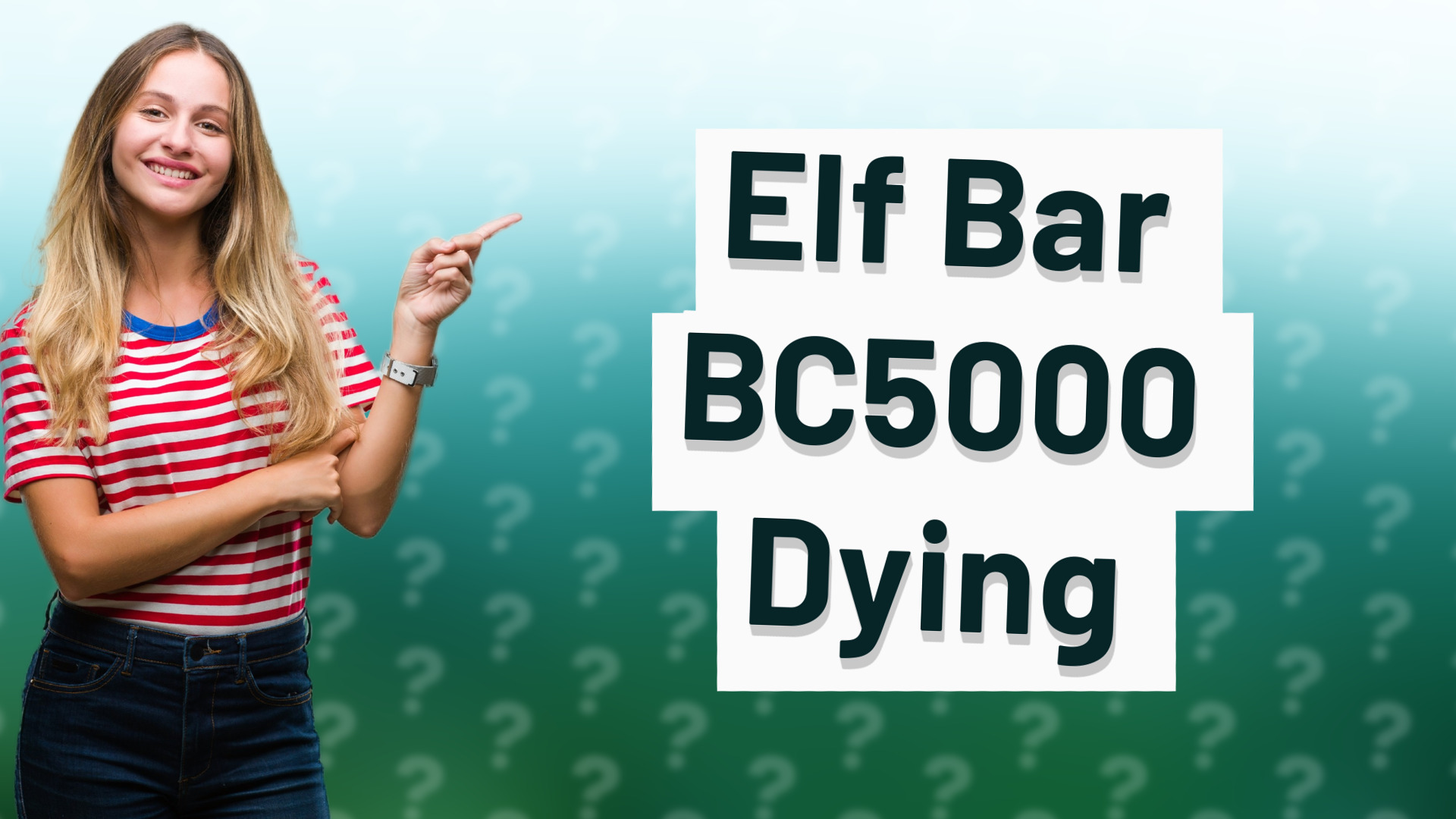 Elf Bar BC5000 Dying