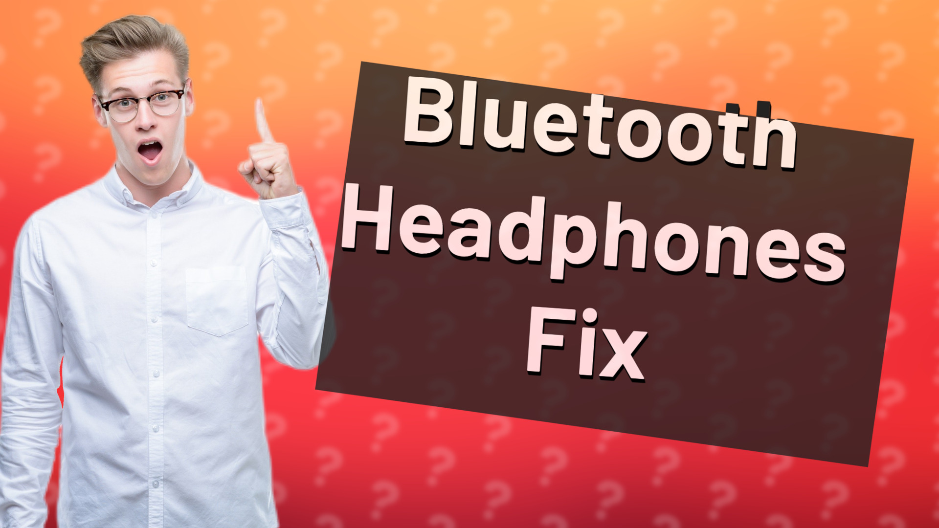 Bluetooth Headphones Fix
