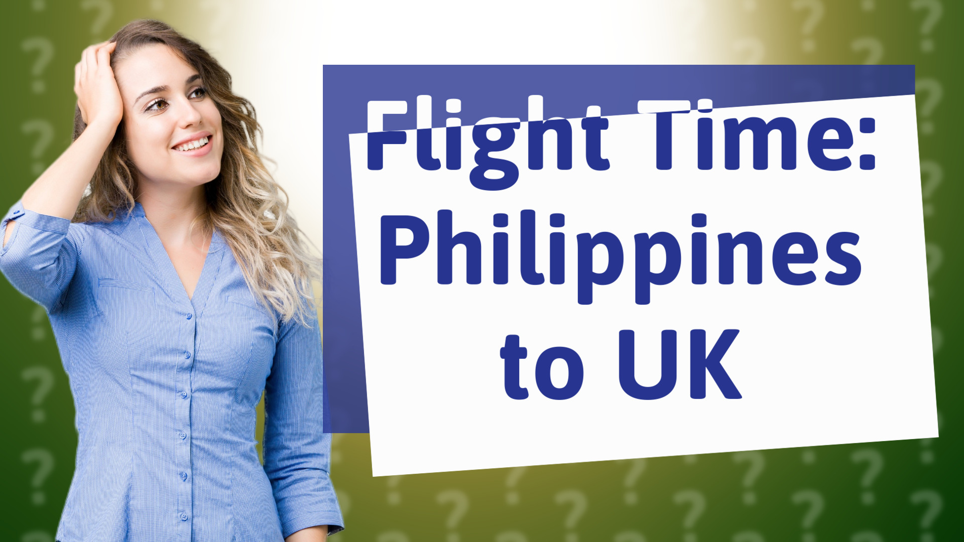 Flight Time: Philippines to UK