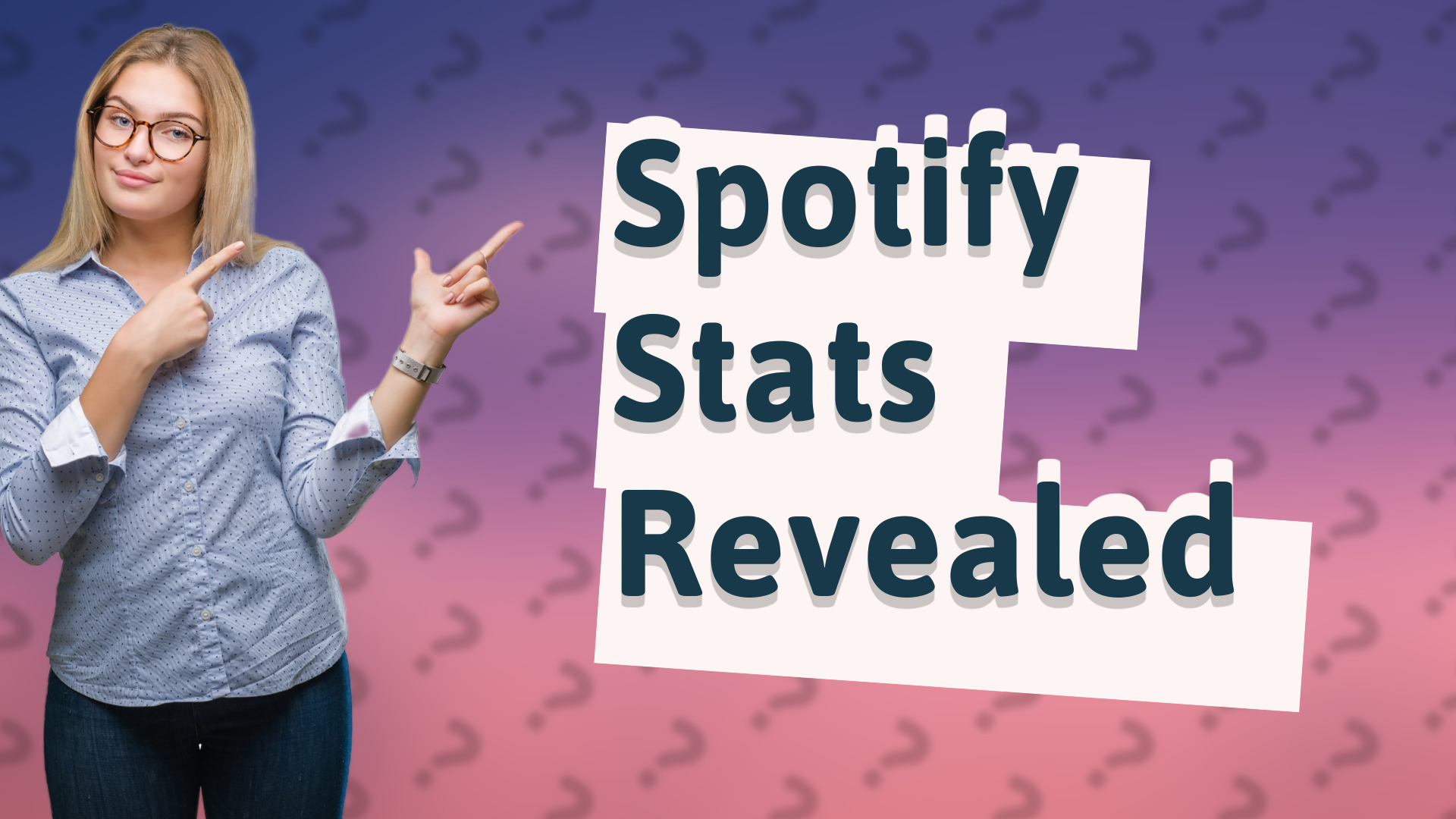 Spotify Stats Revealed